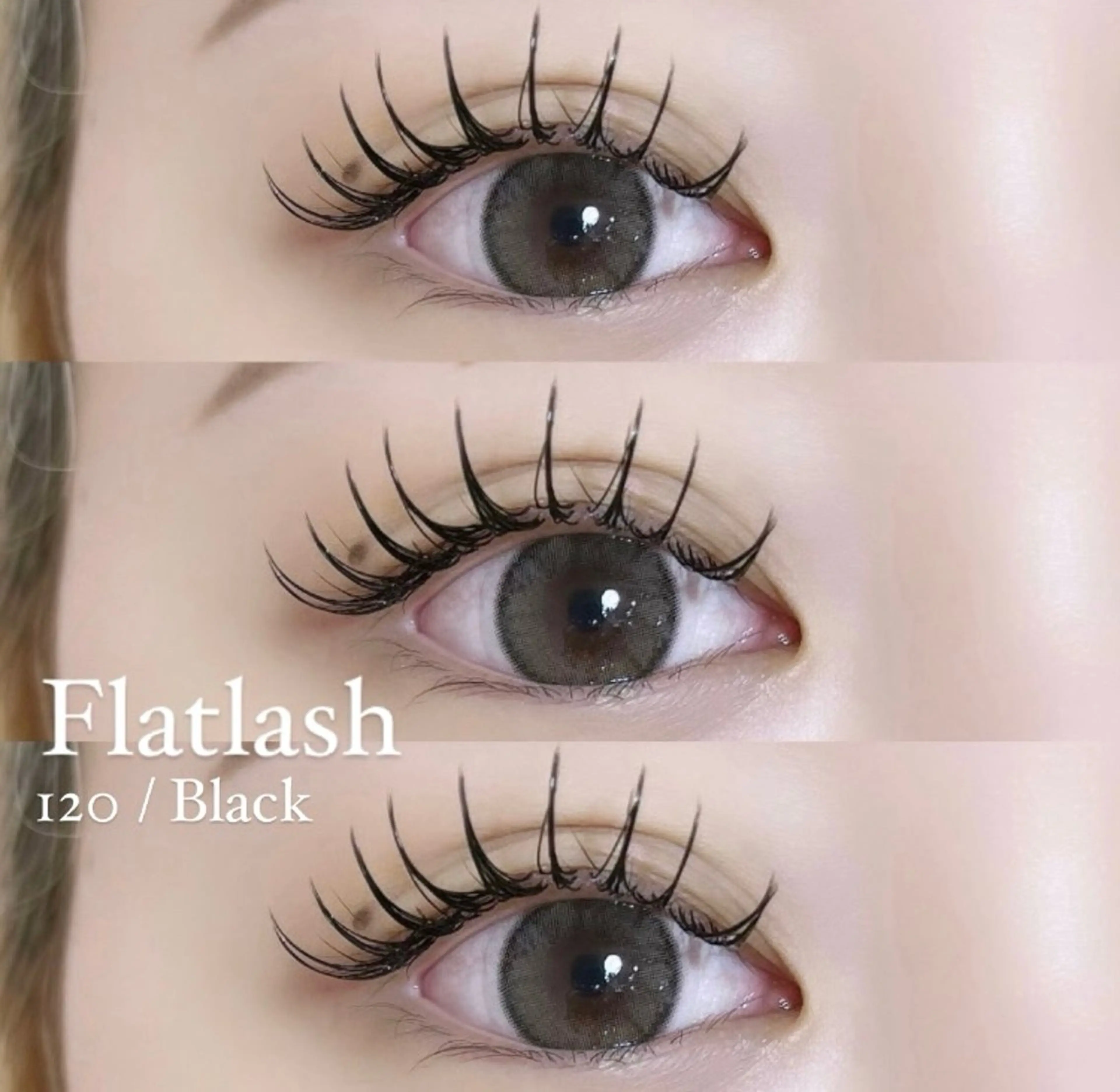 マツエク・マツパ フラットラッシュ マツエク eyelist yuukaのマツエク・マツパデザイン