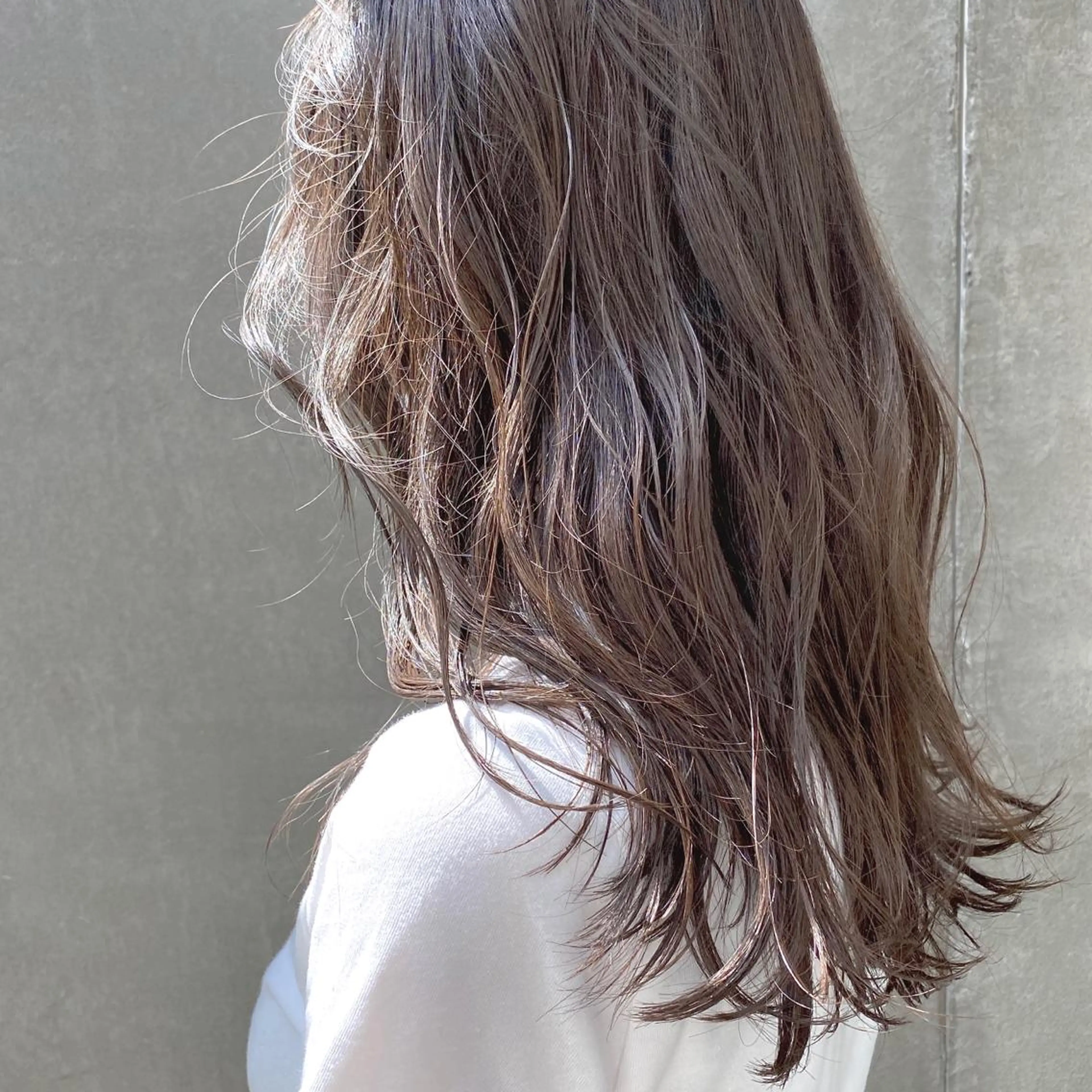セミロング カラー ヘアアレンジ カット ヘアカラー トリートメント ヘッドスパ 【ダメージレス施術】 【透明感】北村 拓也のヘアスタイル