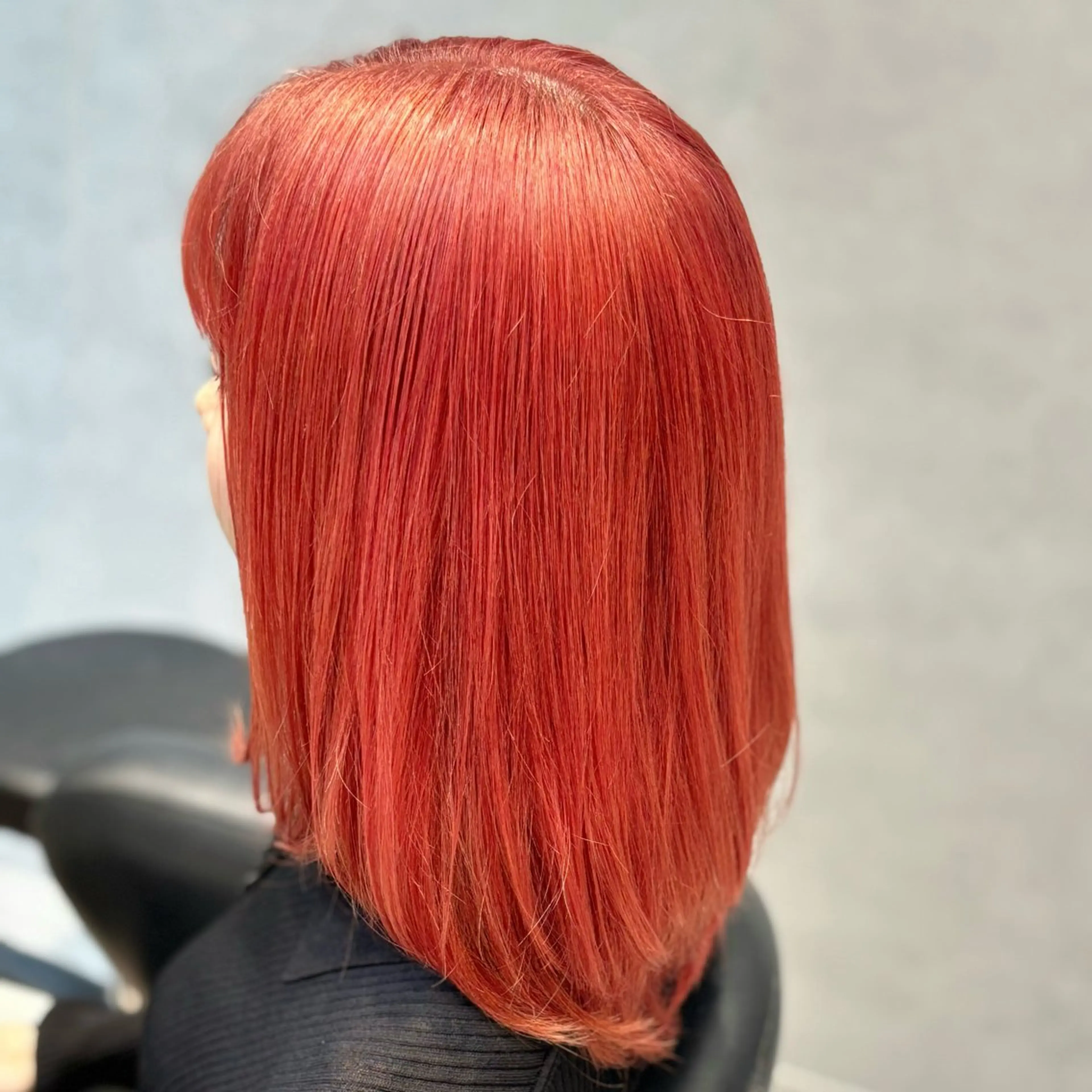 ミディアム カラー ピンクカラー ヘアカラー EMANON 心斎橋所属・デザインカラー /aiのヘアスタイル