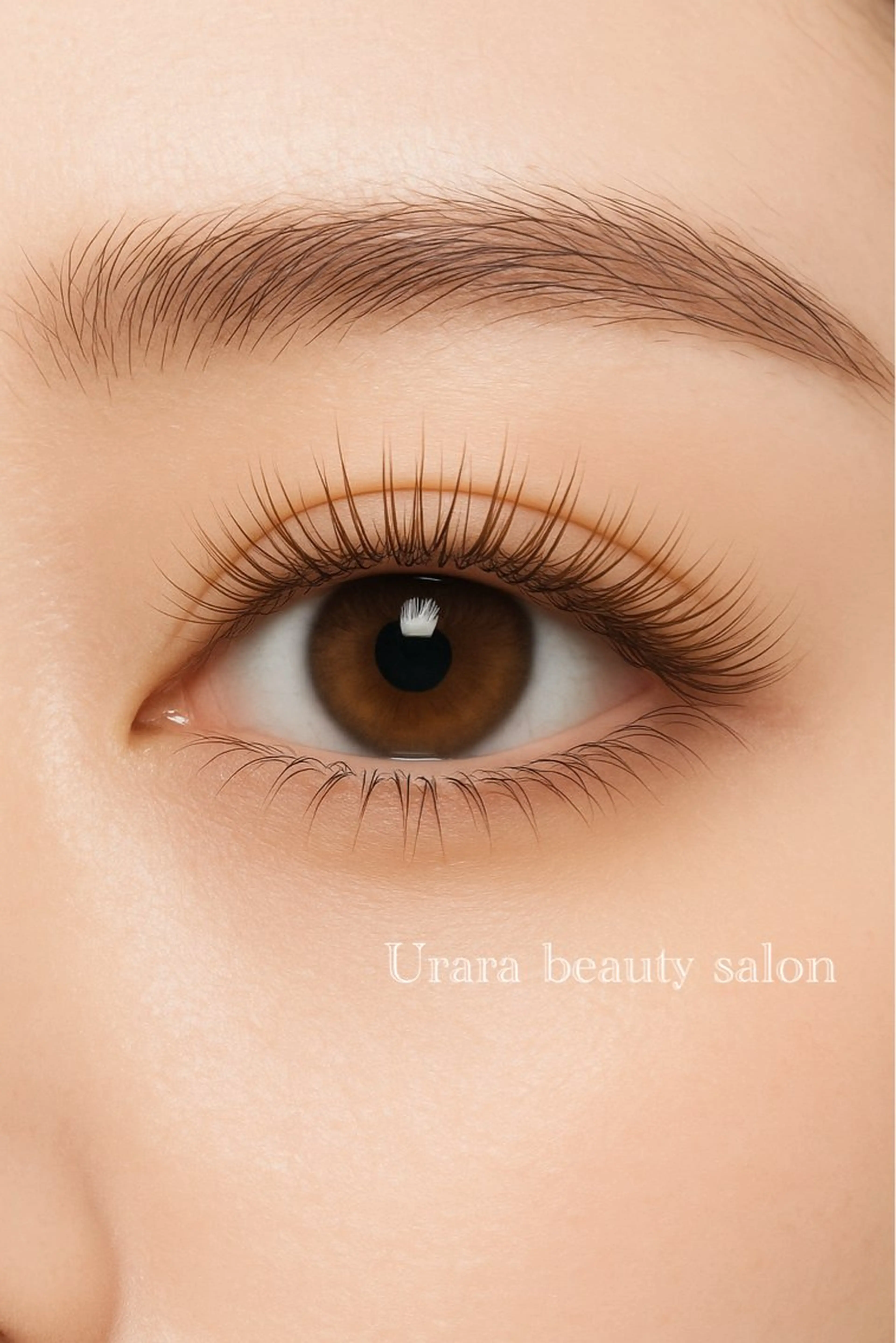 マツエク・マツパ パリジェンヌラッシュリフト まつげパーマ 一重×まつ毛パーマ マツエク Urara beauty salon所属・Urara KANAのマツエク・マツパデザイン