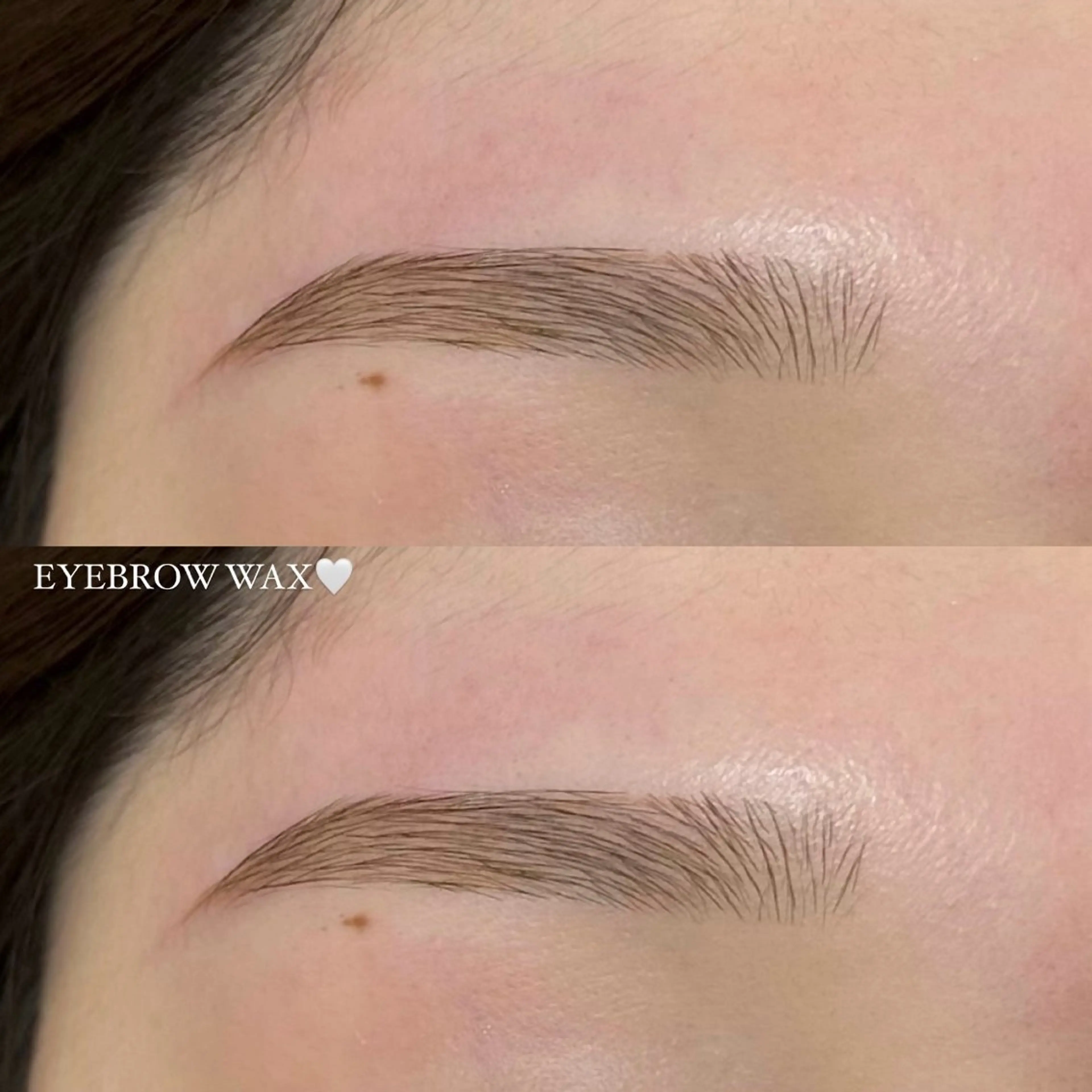 アイブロウ ワックス脱毛 眉カット 渡邉 唯のマツエク・マツパデザイン