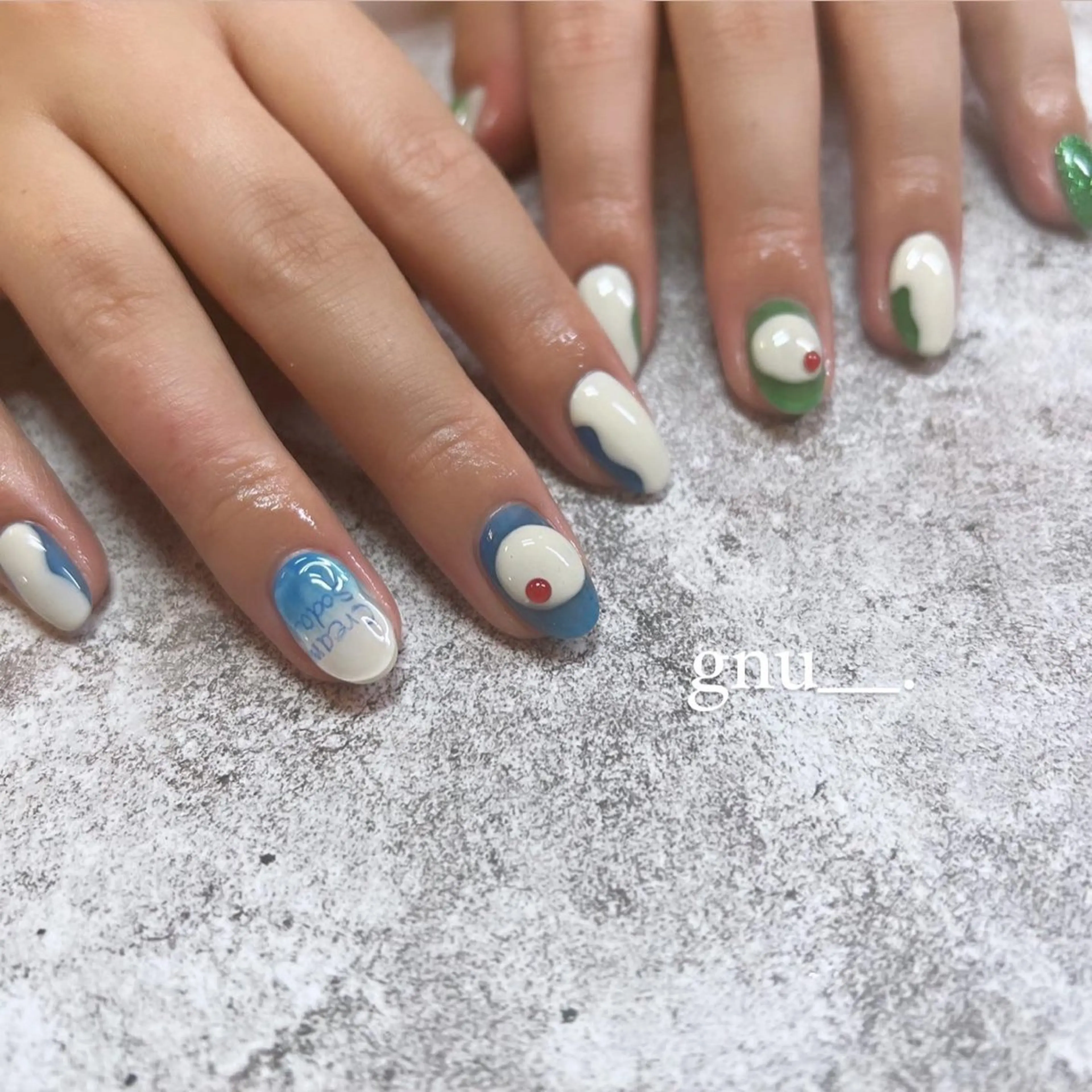 ネイル ハンドネイル gnu__. nailのネイルデザイン