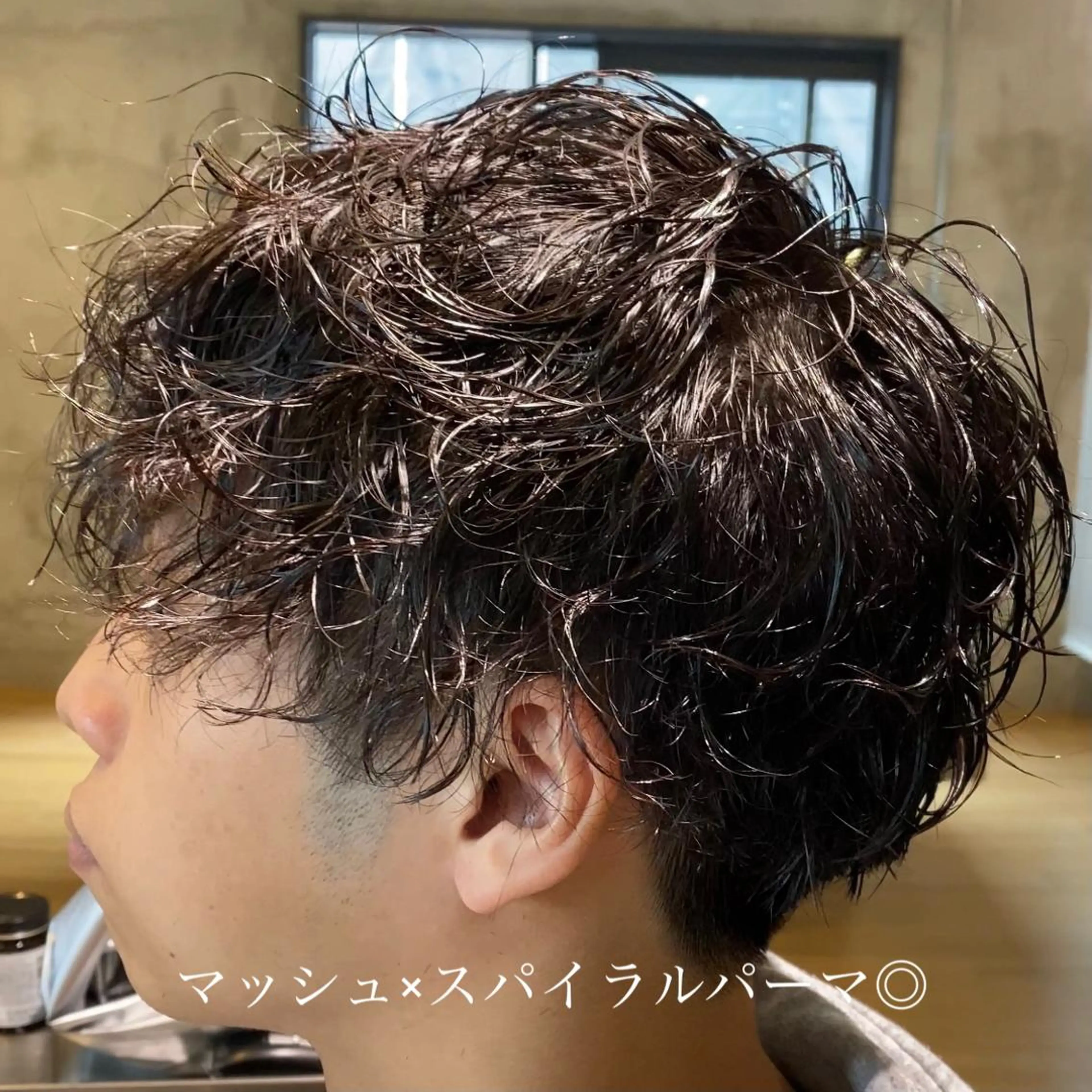 ショート パーマ メンズ ✂︎メンズ特化✂︎ 竹内貴則のヘアスタイル