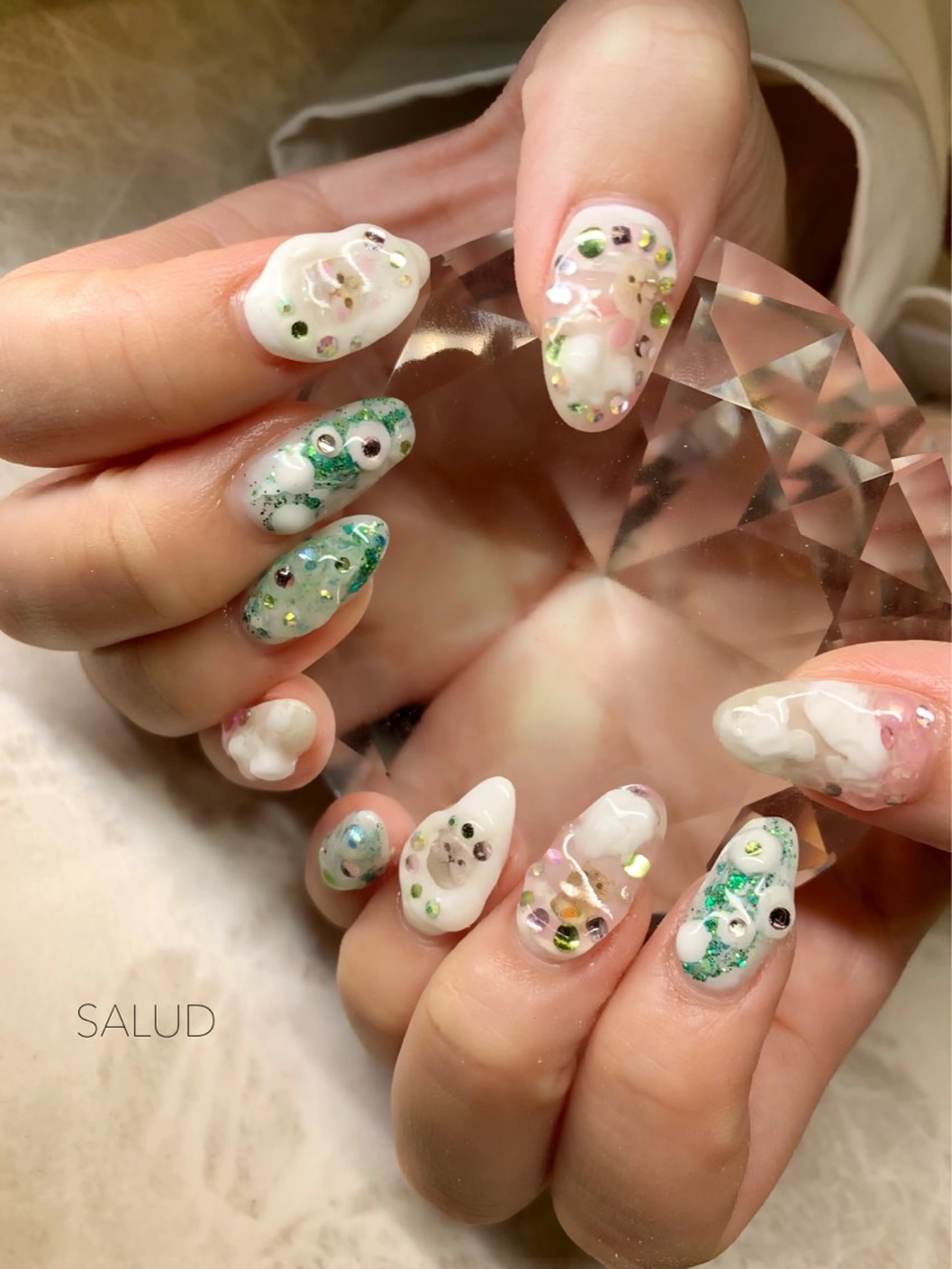 ネイル ハンドネイル Nail Salon SALUDのネイルデザイン