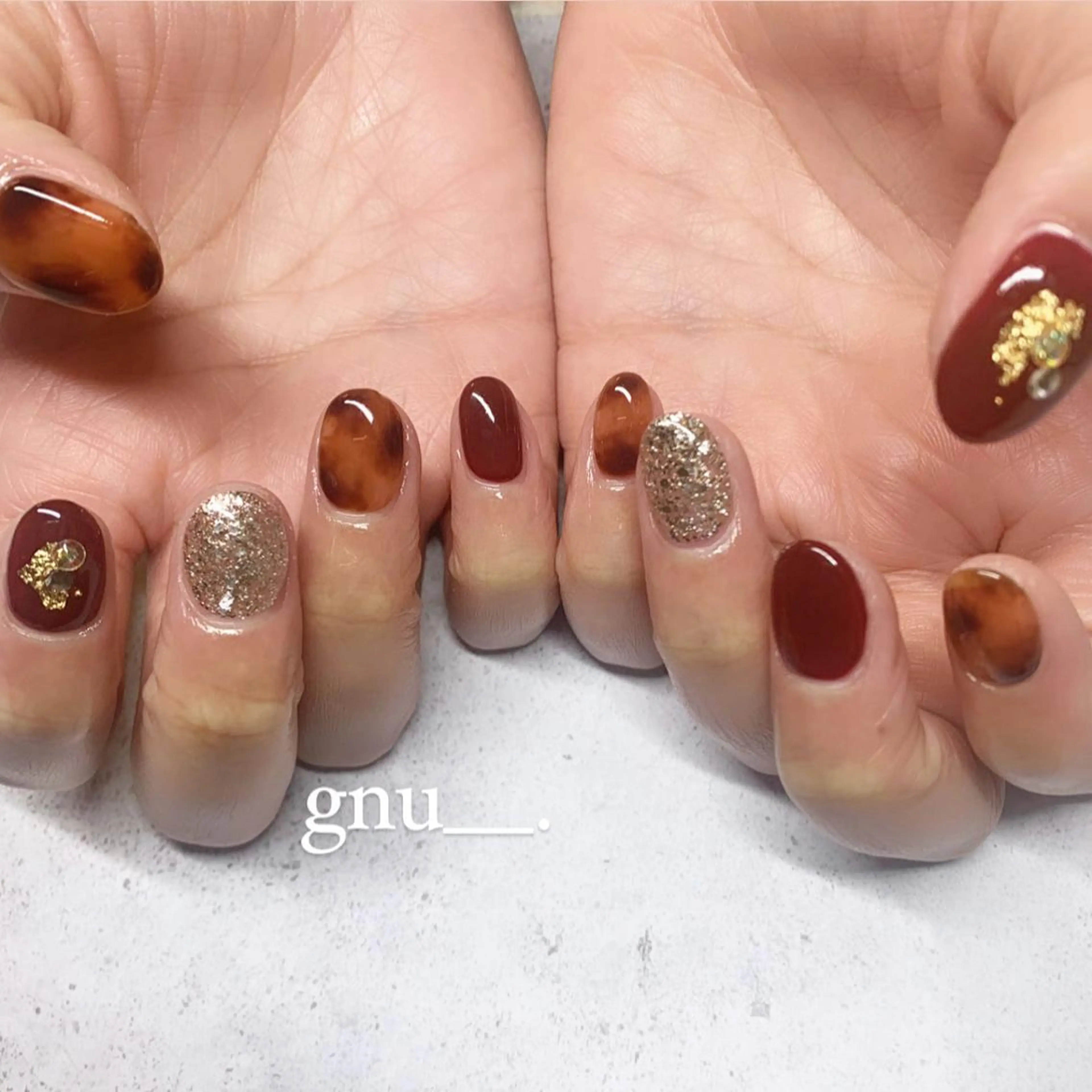 ネイル ハンドネイル gnu__. nailのネイルデザイン
