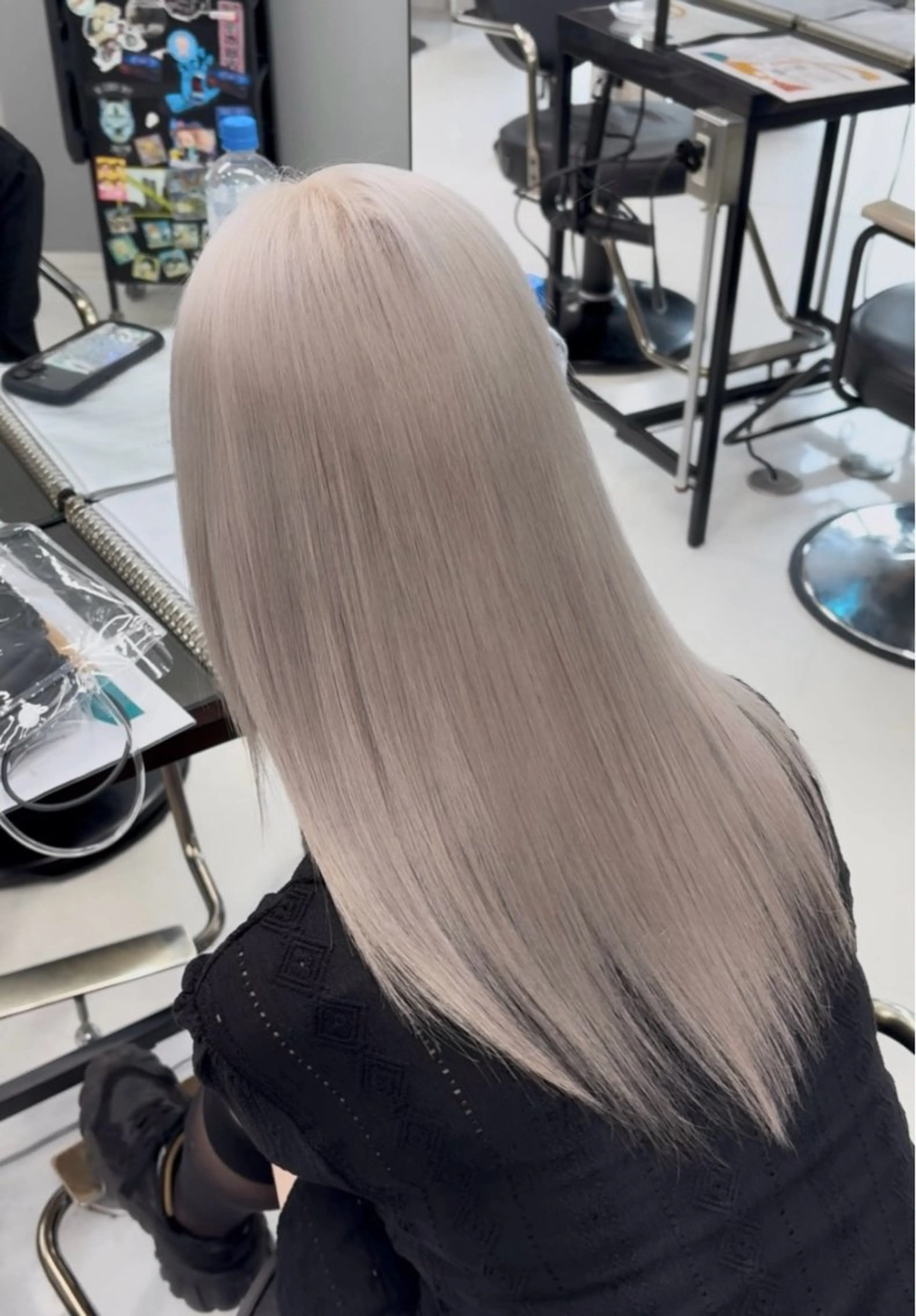 セミロング カラー ヘアカラー トリートメント 💋色気ヘアカラー 💋HARUKAのヘアスタイル