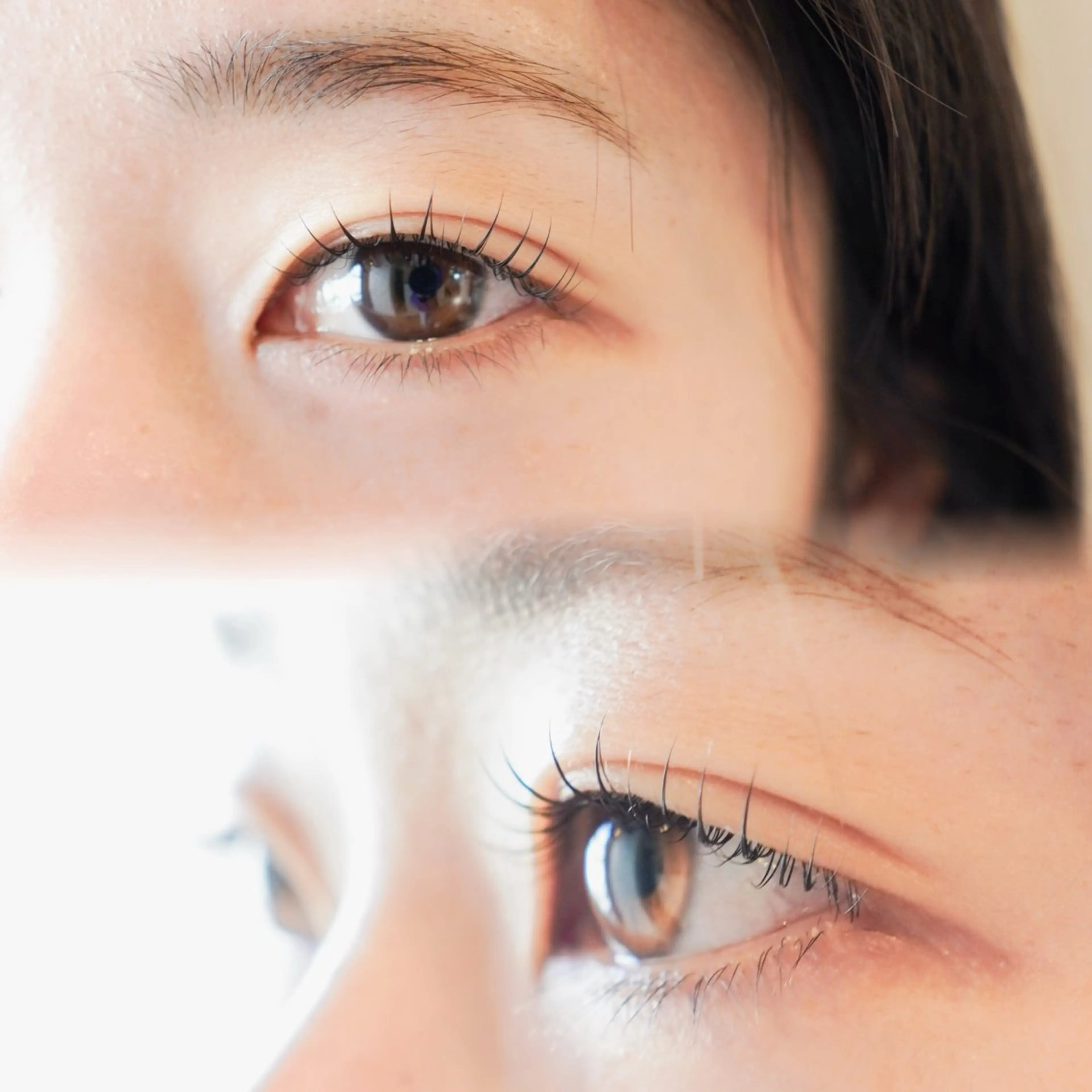 マツエク・マツパ ナチュラル パリジェンヌラッシュリフト まつげパーマ 下まつげエクステ 一重×まつ毛パーマ マツパ U too e's MANAE🌼の眉毛・アイブロウイメージ