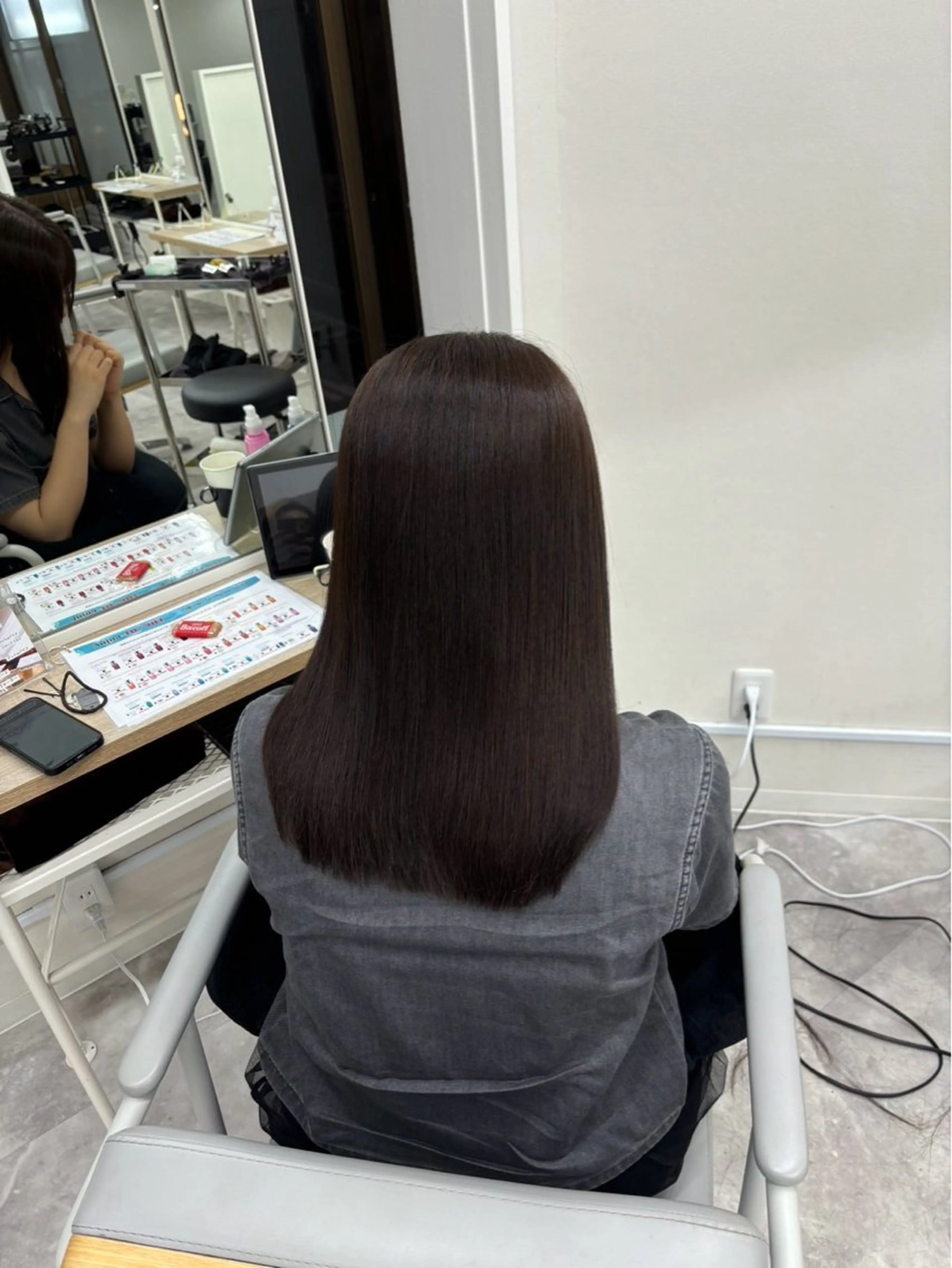 セミロング カラー 髪質改善Acero. shoyaのヘアスタイル