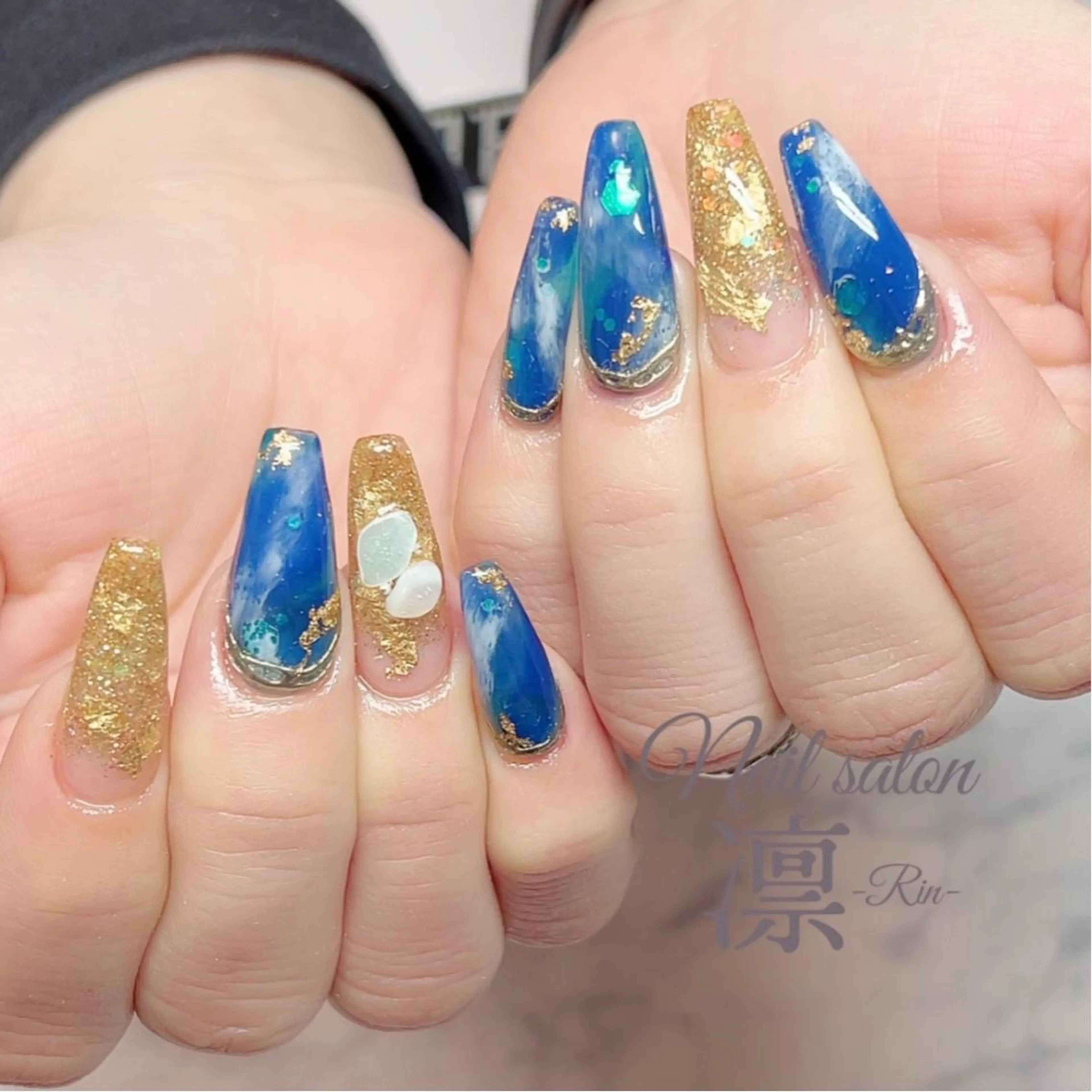 ネイル スカルプネイル private salon凛のネイルデザイン