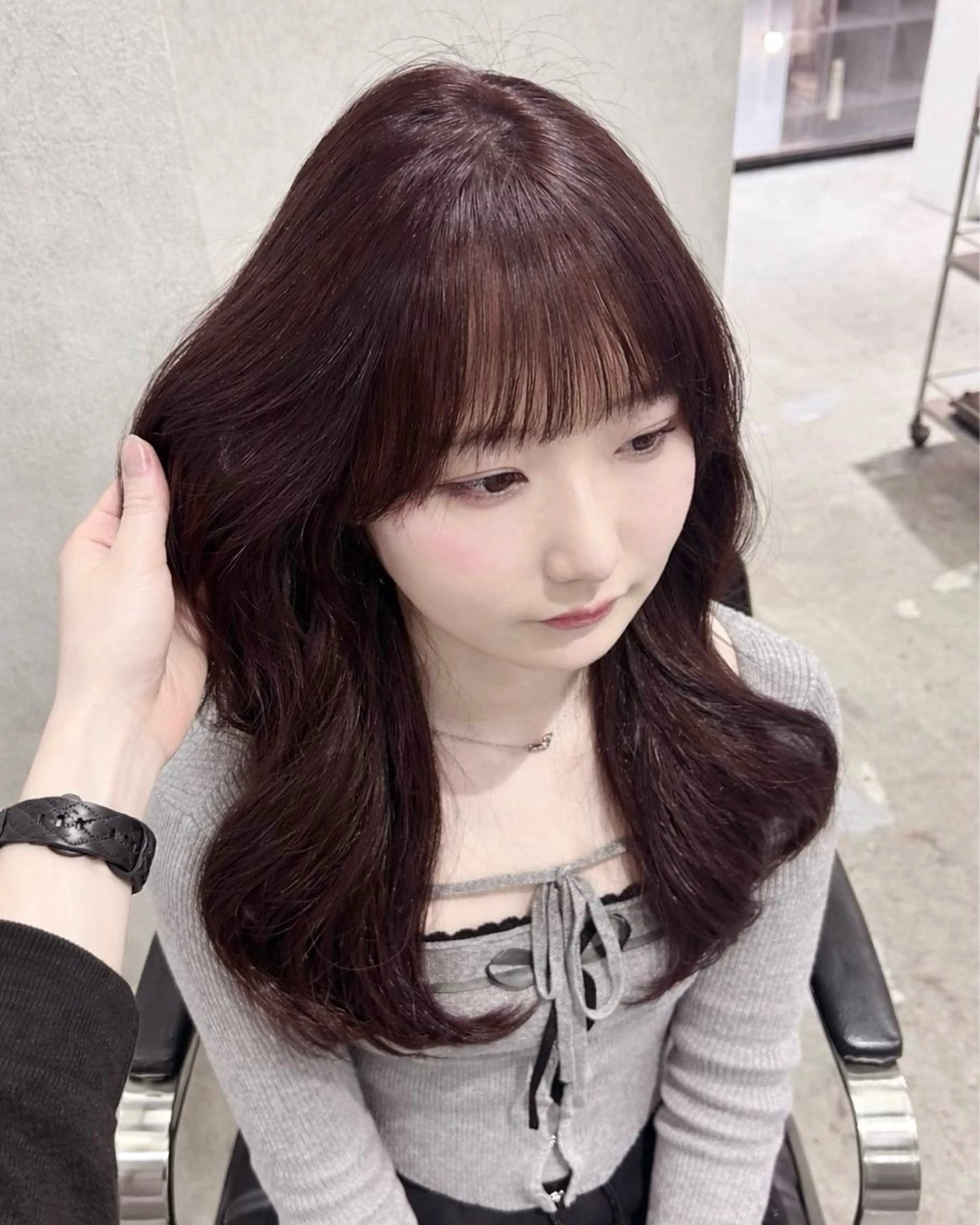 ロング カラー ヘアカラー 心斎橋/カラーモデル /まな♡のヘアスタイル