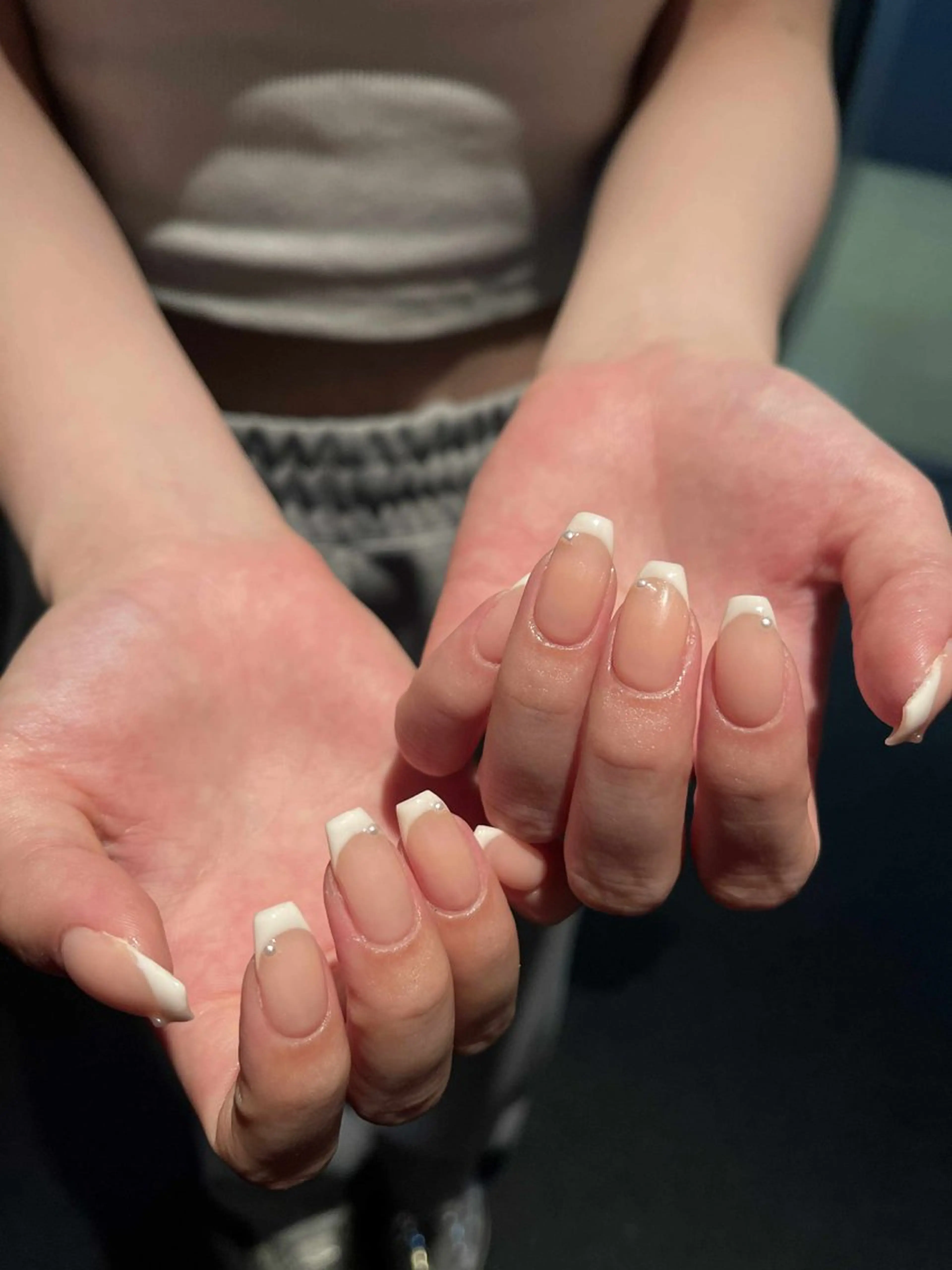 ネイル フレンチネイル しまむら さくらのネイルデザイン