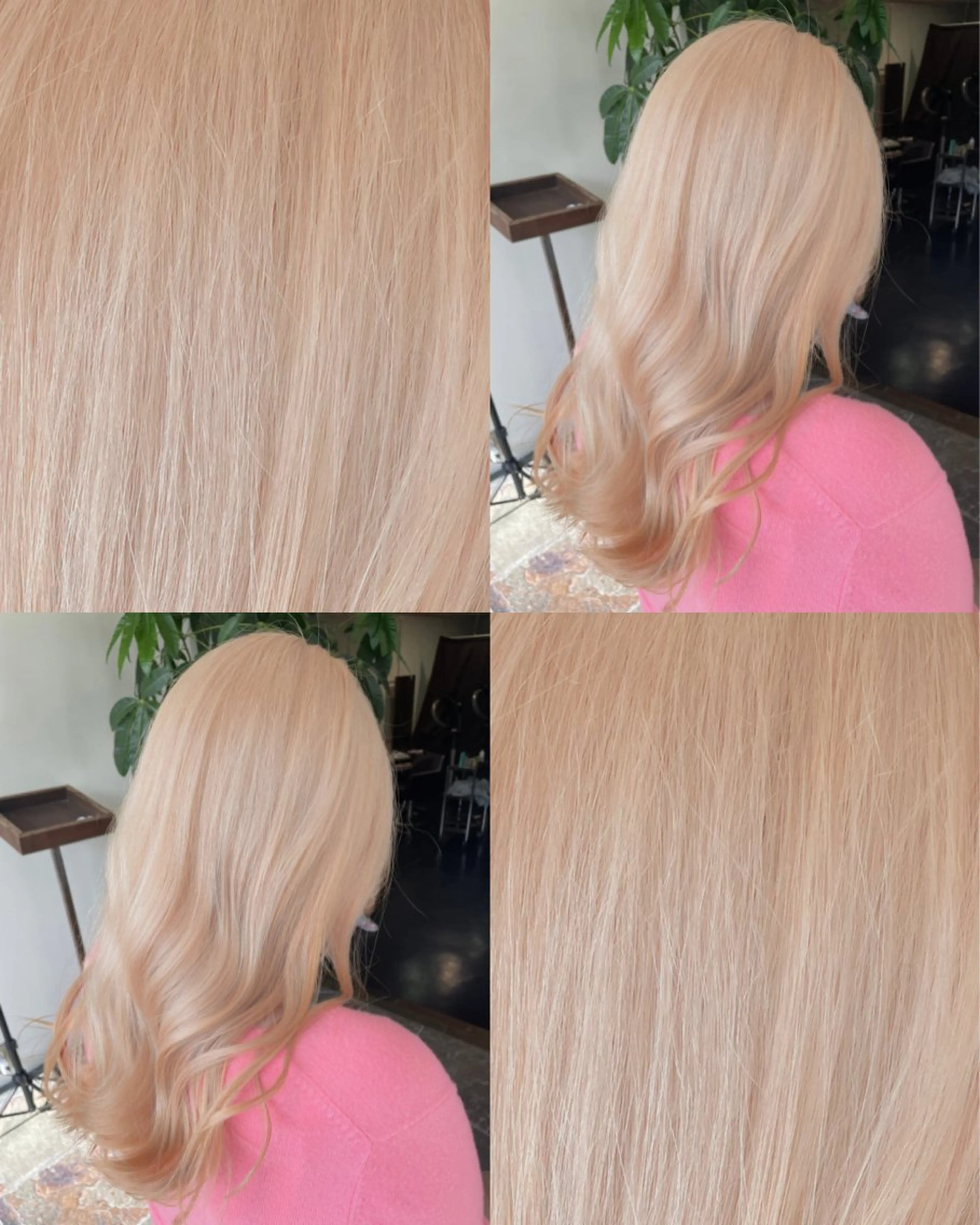 🦄ブリーチ✖️レイヤーカットで旬の韓国ヘアに🦄ブリーチ1回オンカラー➕カットの写真