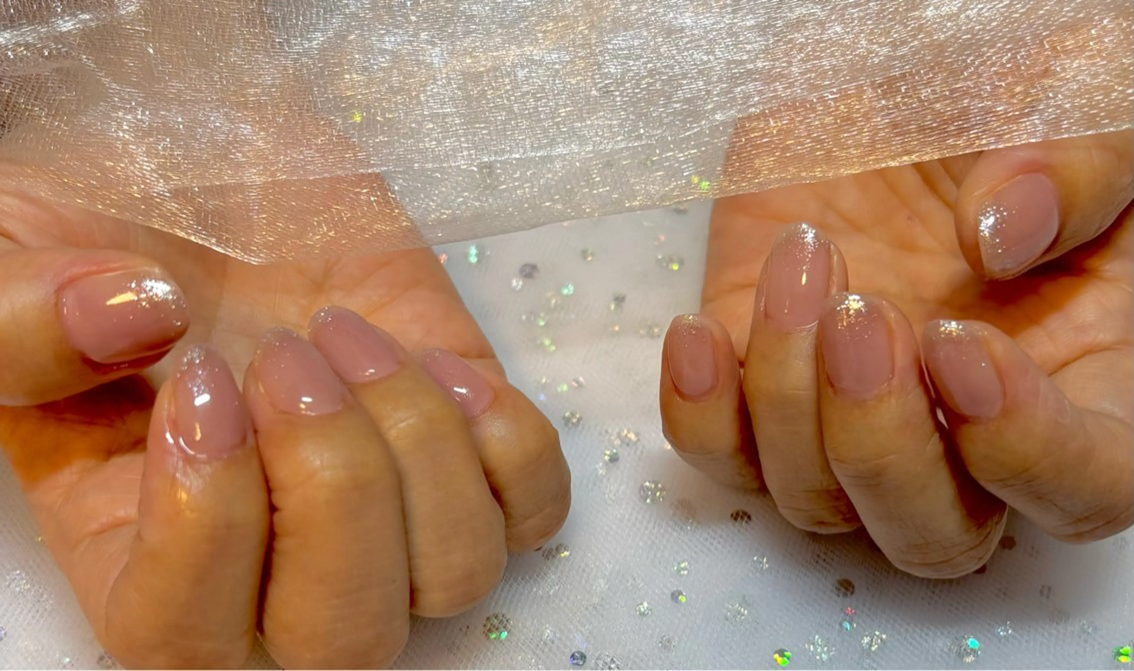 ネイル フレンチネイル グラデーション PuaMo. mikieのネイルデザイン