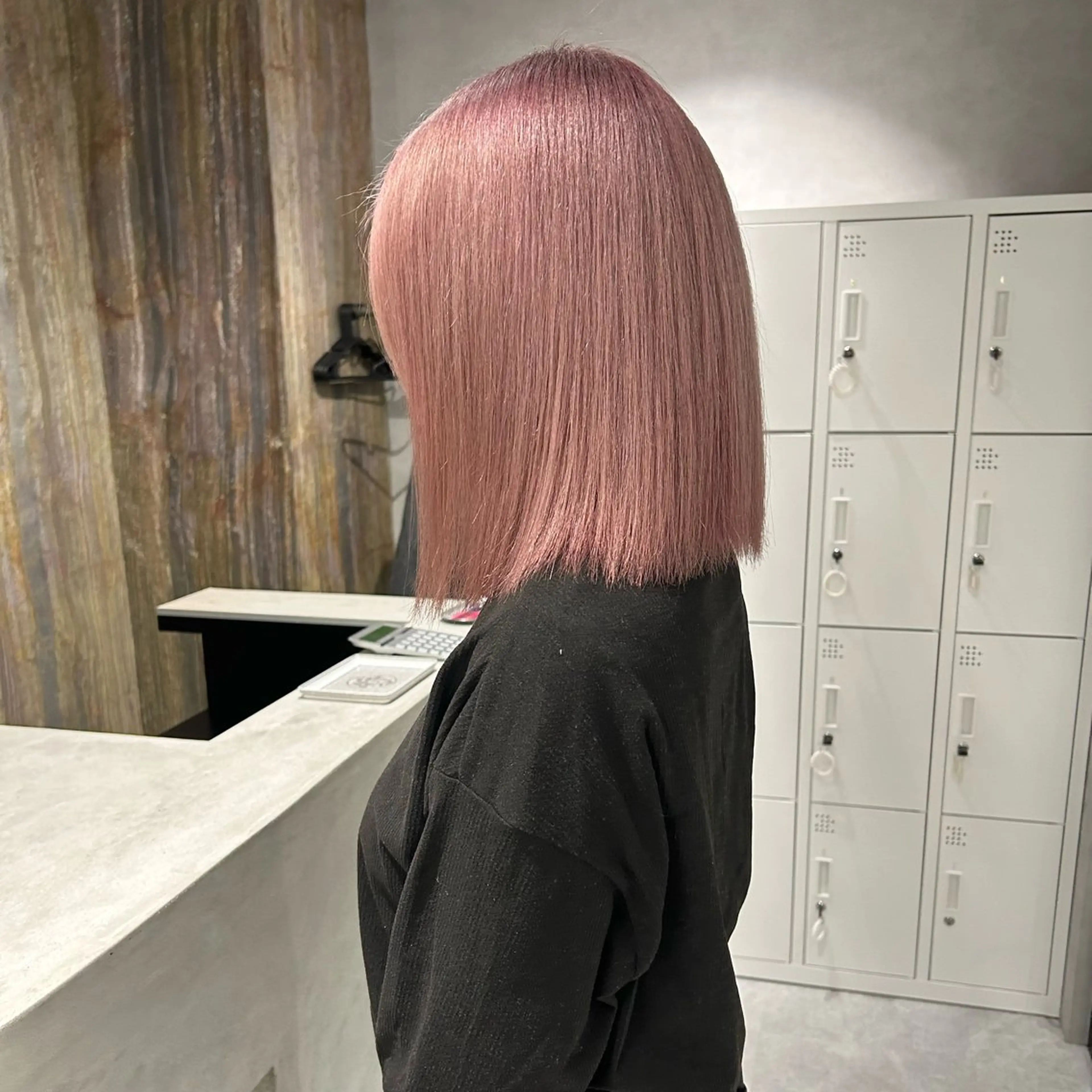 ミディアム ヘアカラー トリートメント ハイトーンカラー/ 梅田/Aikaのヘアスタイル