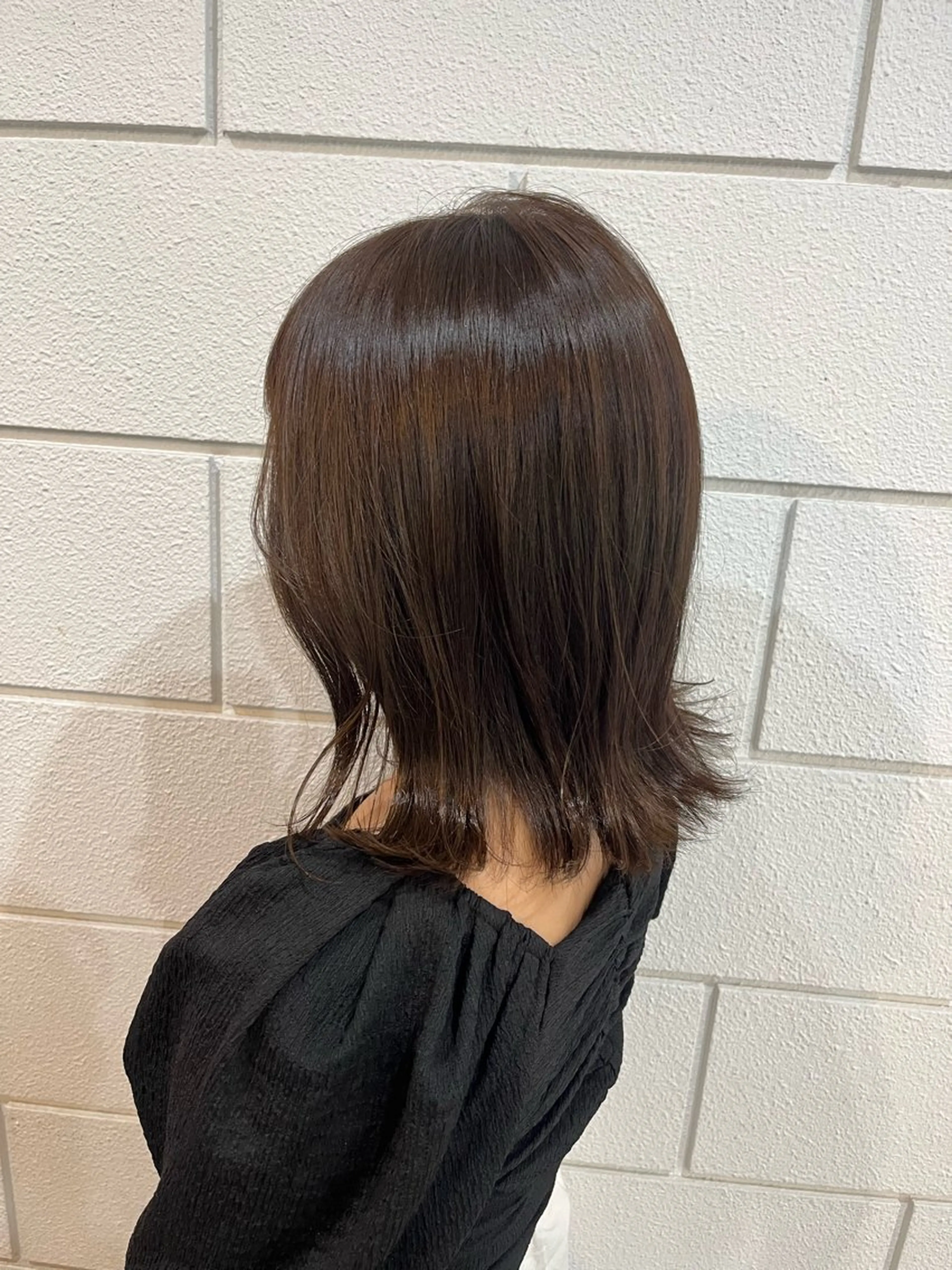 ミディアム カラー カット ヘアカラー 小沼采唯👧🏼 海好きオヌちゃんのヘアスタイル