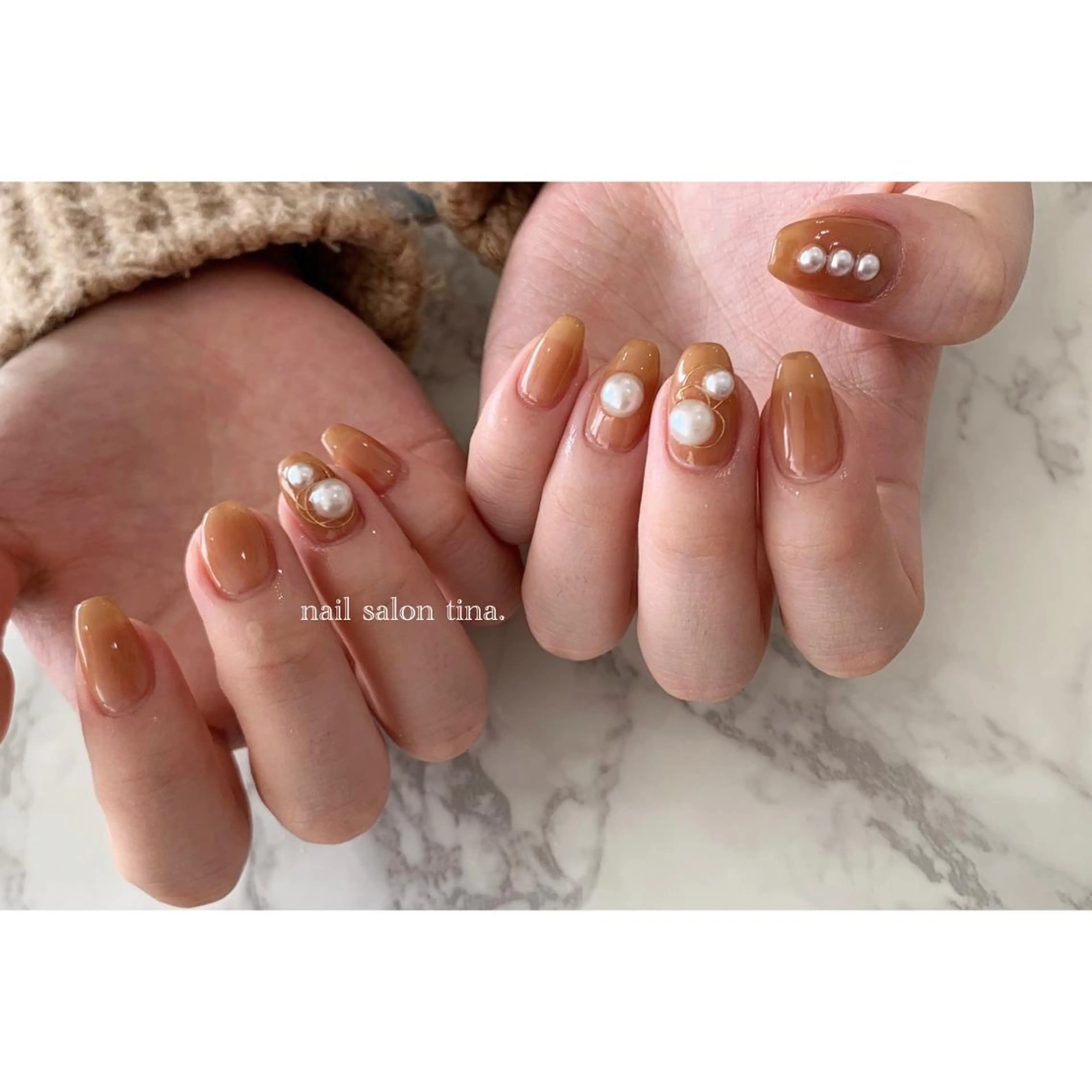 ネイル nail salon tina.所属・中山 はづきのネイルデザイン
