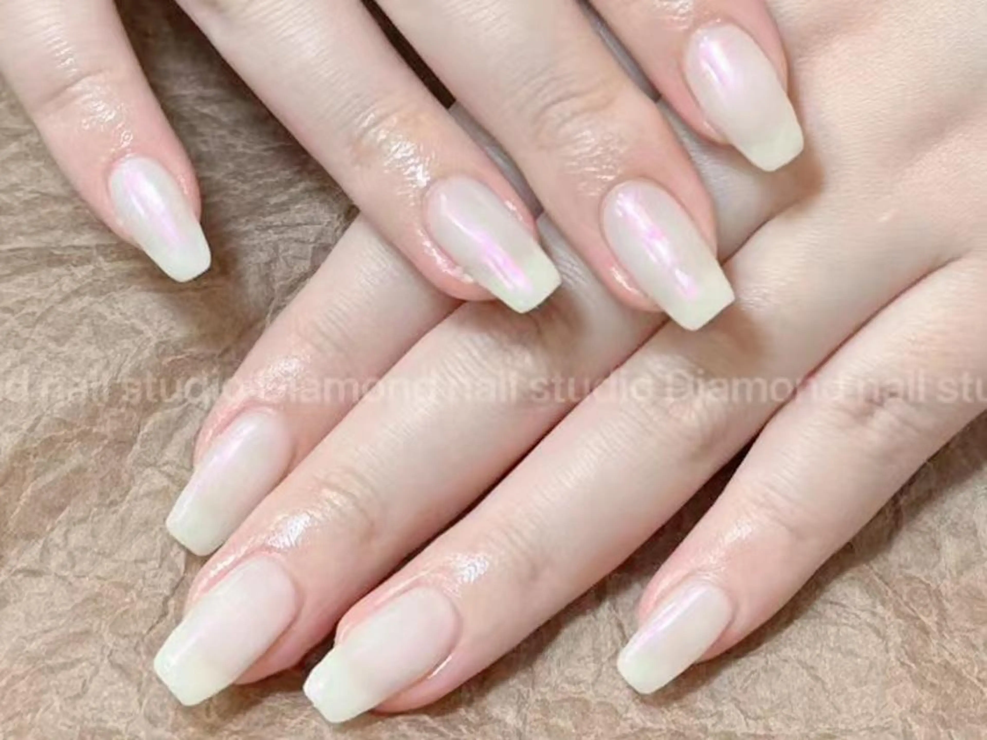 ショート ハンドネイル DIAMOND 💅のネイルデザイン