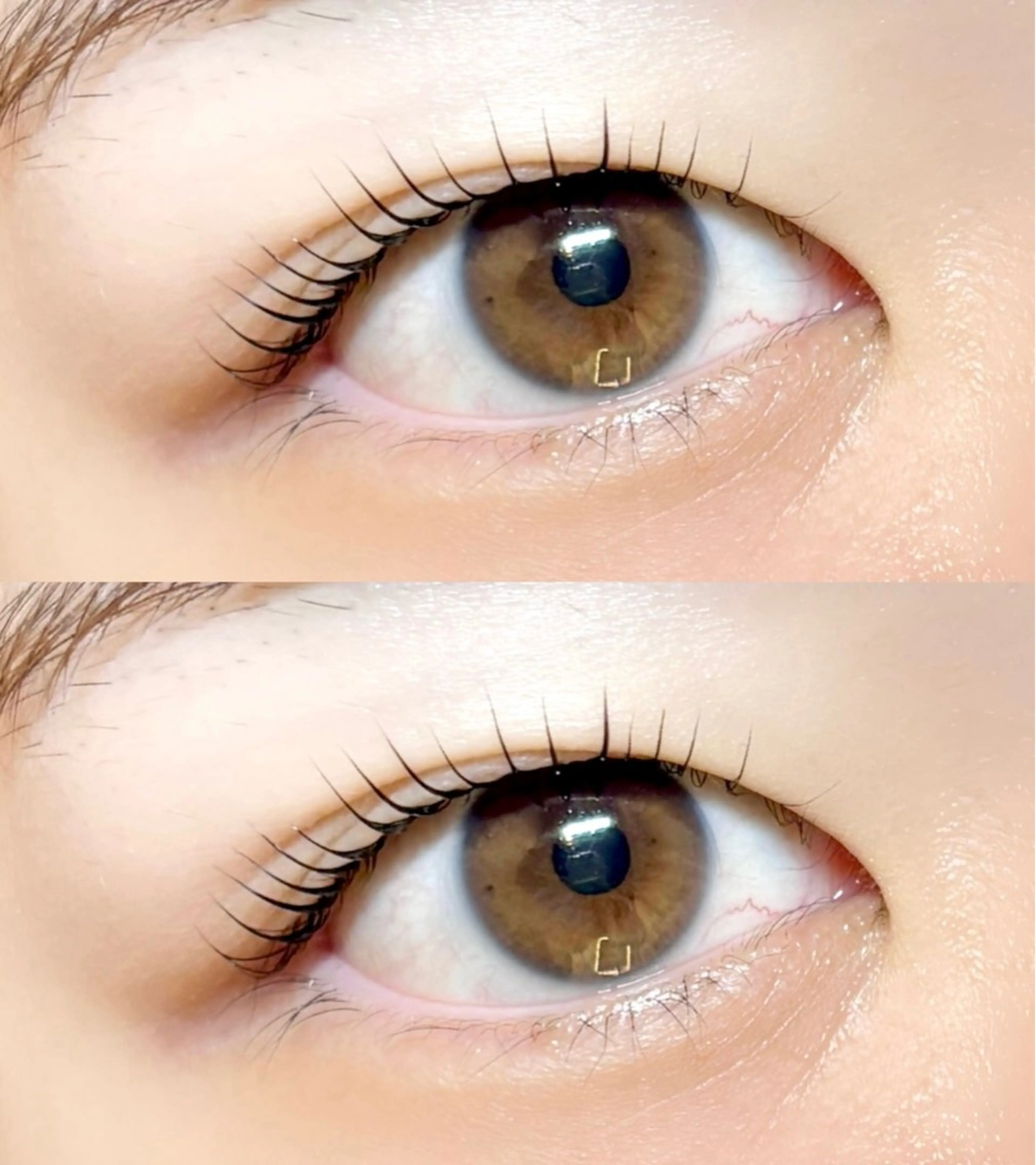 マツエク・マツパ ナチュラル パリジェンヌラッシュリフト まつげパーマ 一重×まつ毛パーマ 表参道eyelist KONOMIのマツエク・マツパデザイン