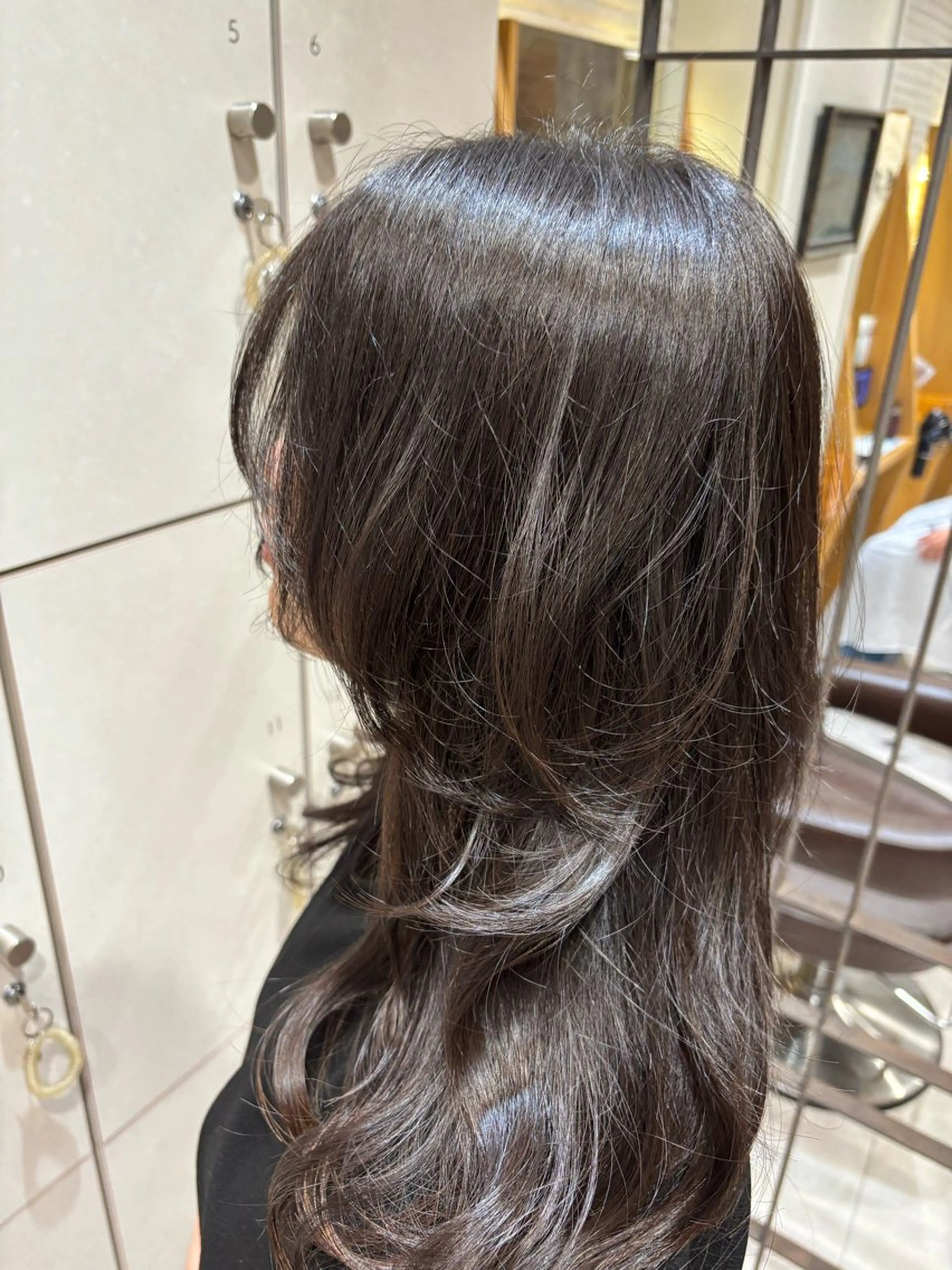 ロング レイヤーカット ロング ウルフカット ボブ/ショート/金田 夏葵のヘアスタイル