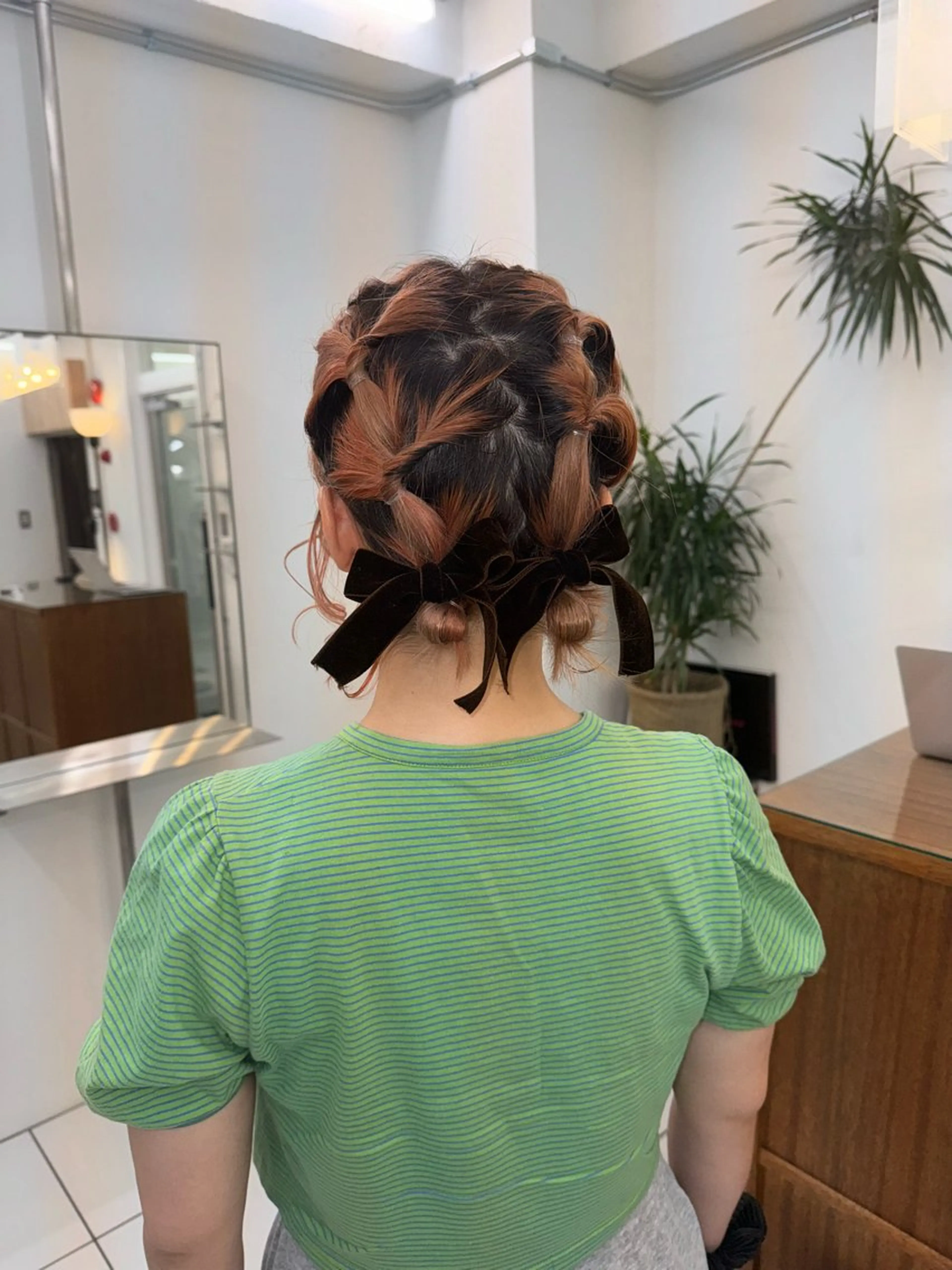 ショート ヘアアレンジ ヘアセット MIES amane(アマネ)のヘアスタイル