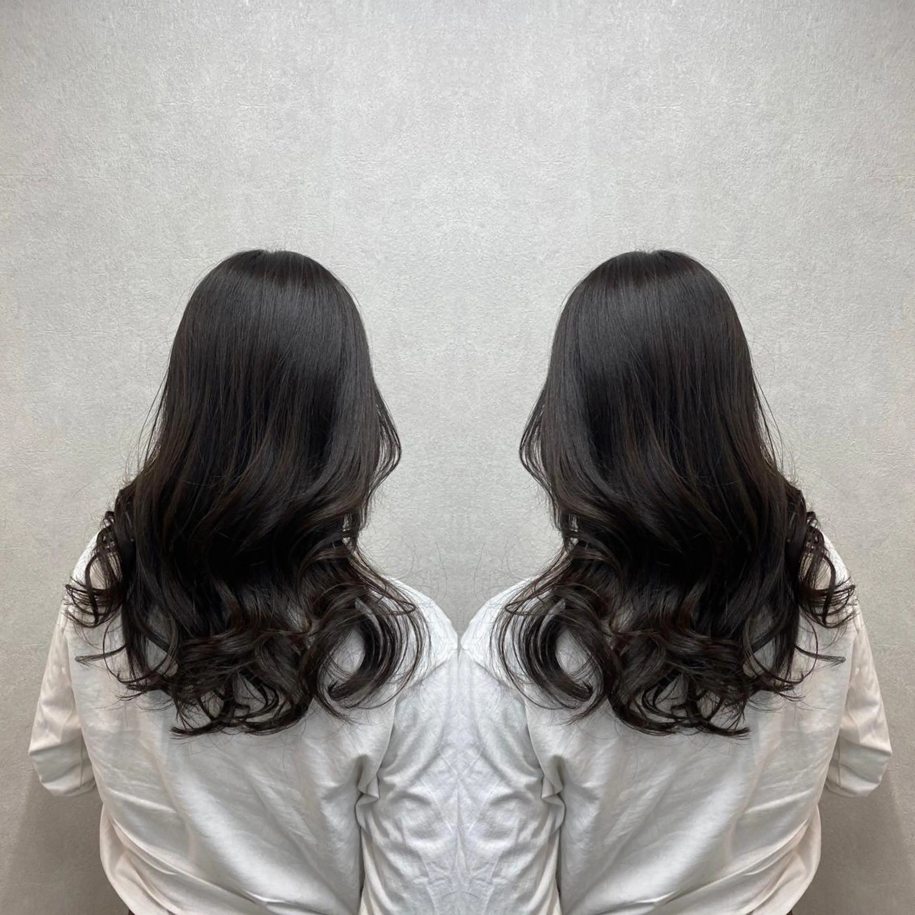 ロング カット トリートメント tocca 💜石田愛結💜のヘアスタイル