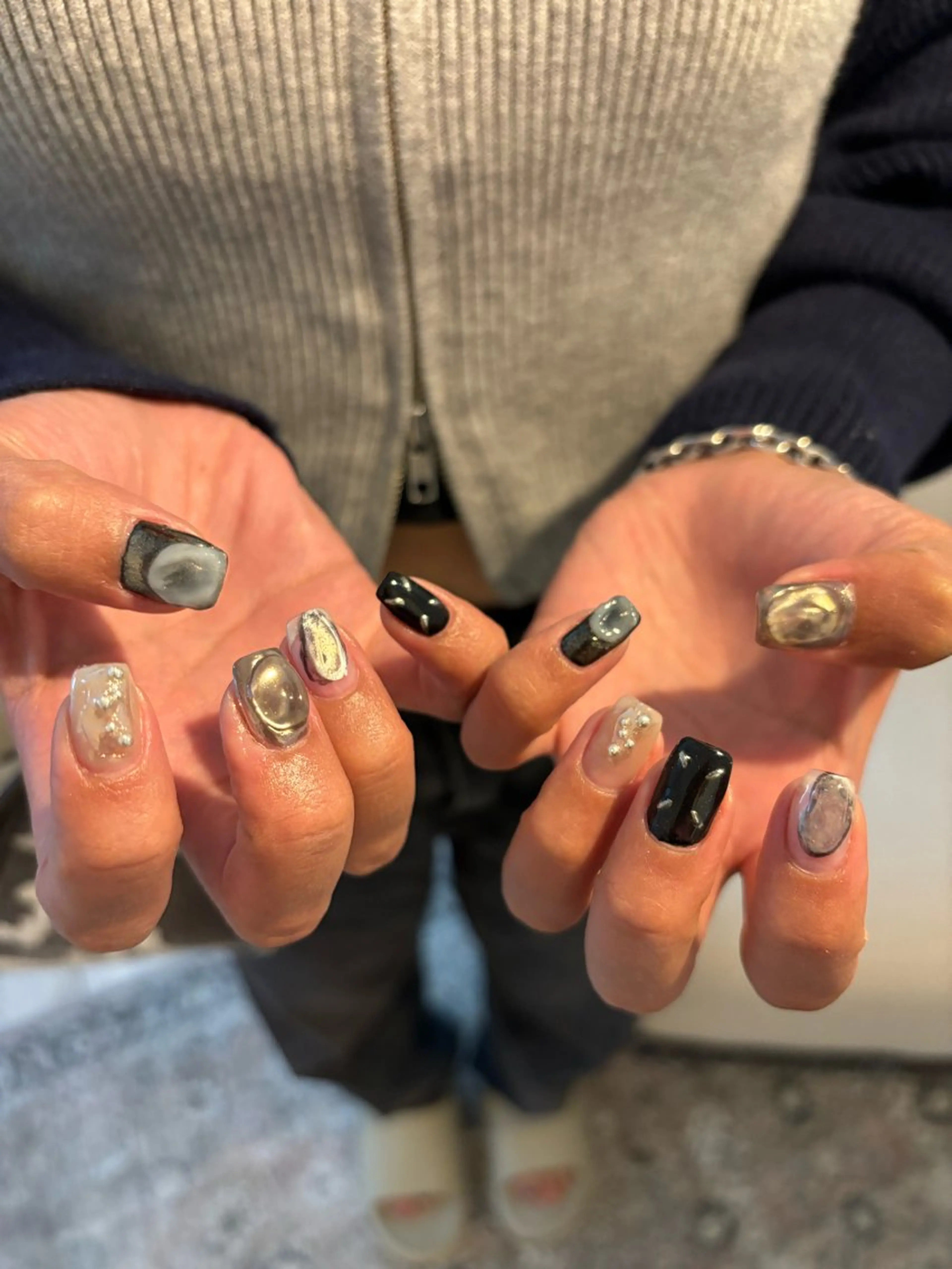 【口コミ限定価格】オフなし/ハンド定額ニュアンスデザインコレクション（サンプルから選んでいただきます）の写真