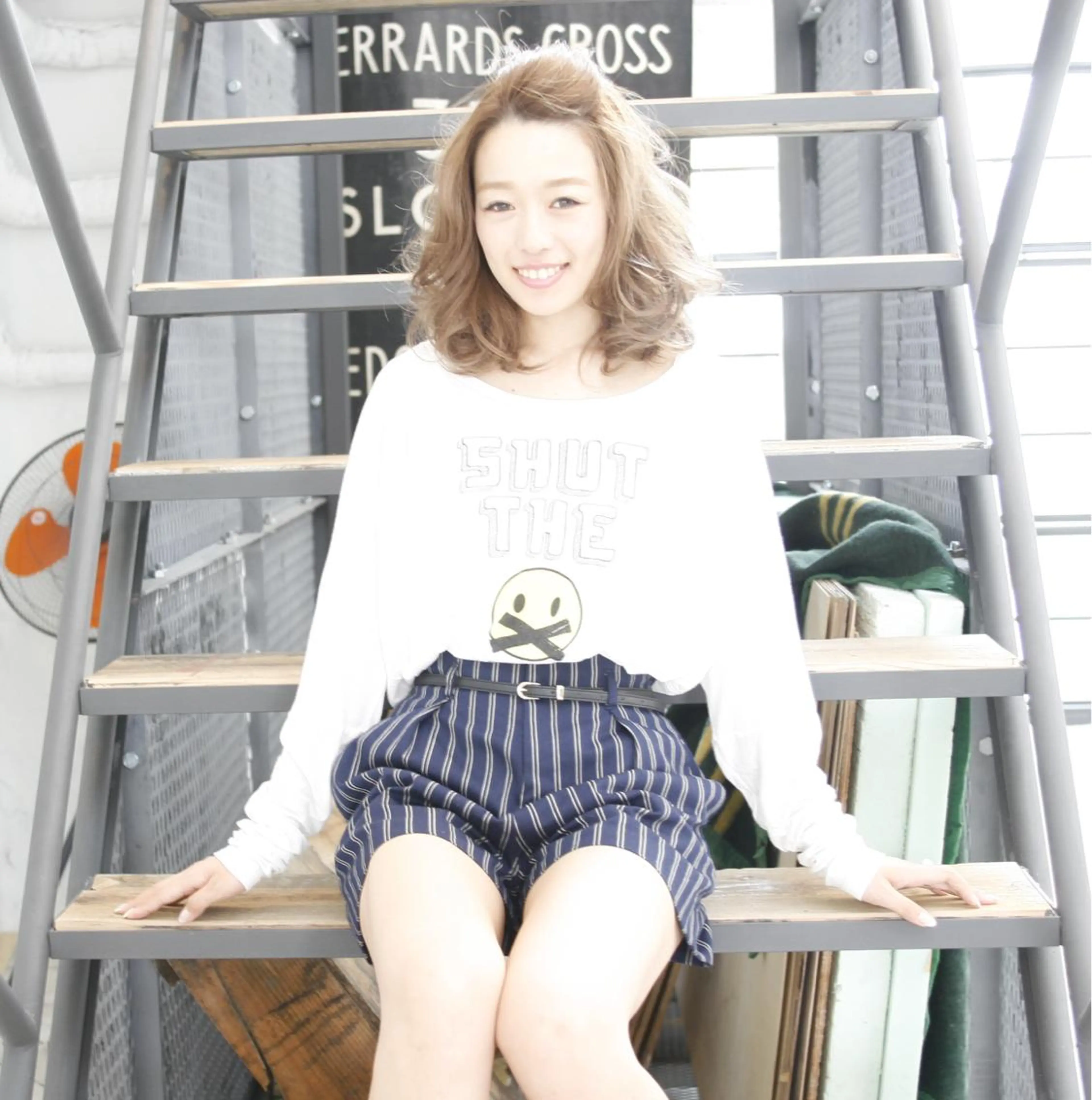 ミディアム ヘアサロンドア　hair salon　door所属・やまもと すぐるのヘアスタイル