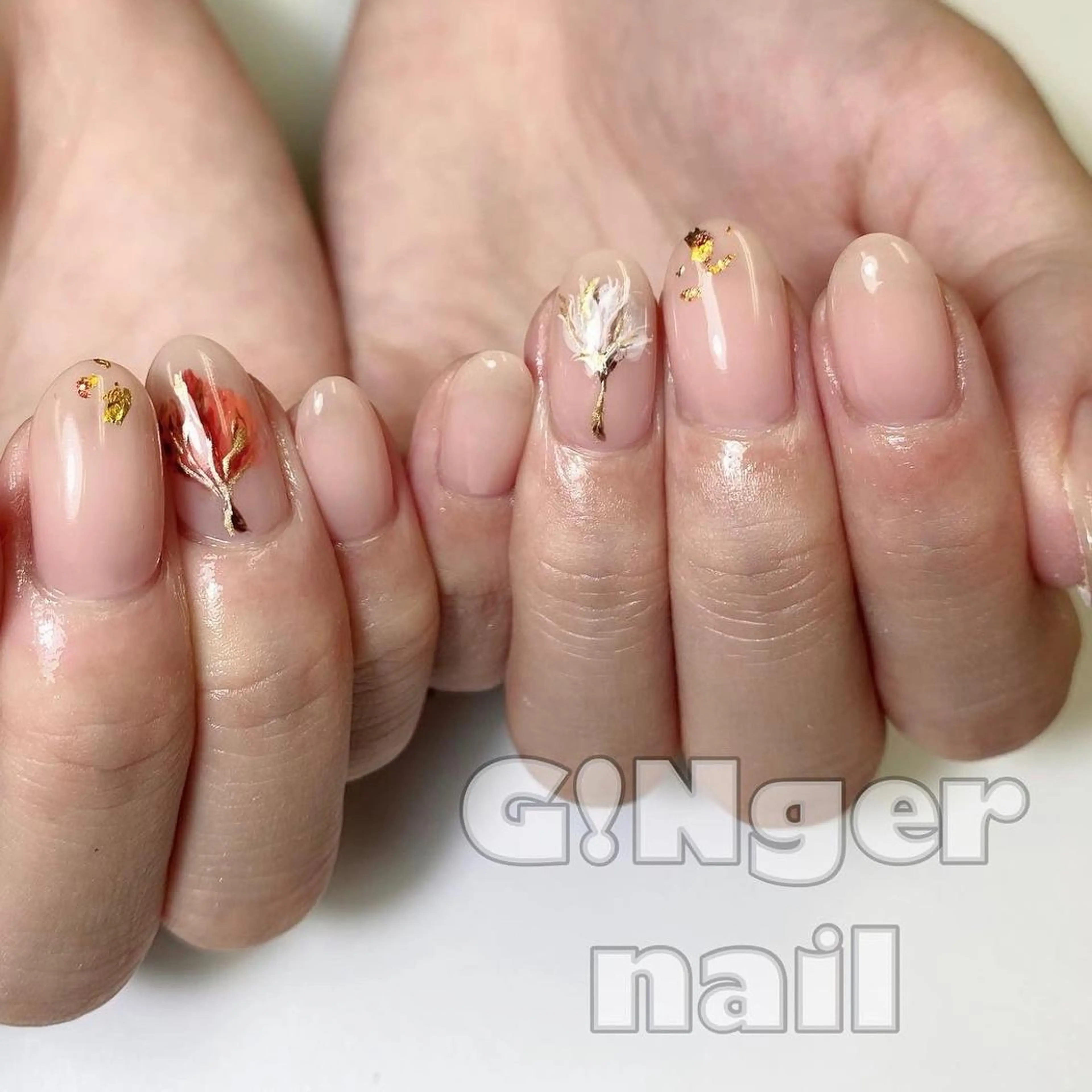 ネイル ハンドネイル ハンドケア GINGER NAIL所属・代々木 GINGERNAILのネイルデザイン
