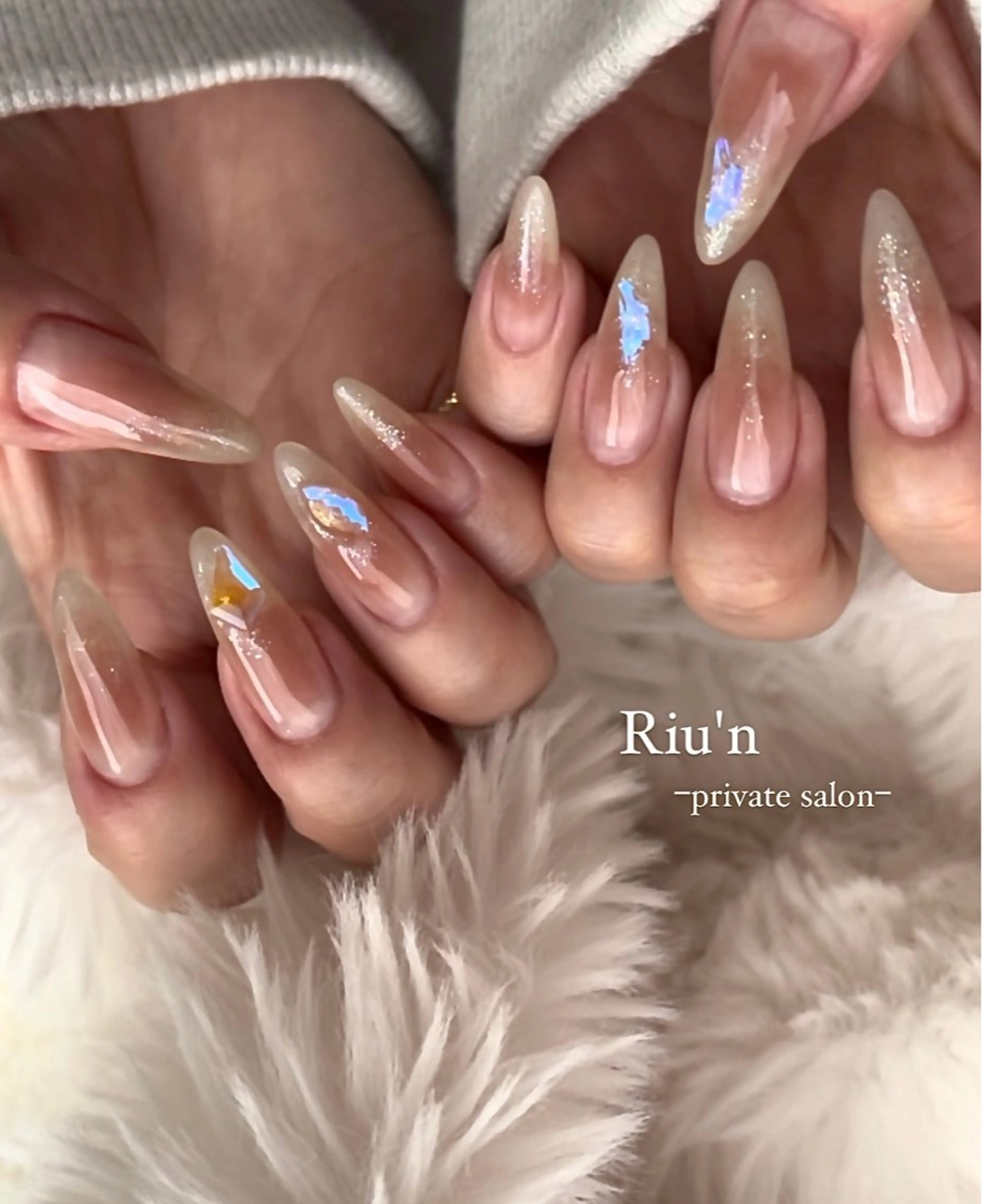 ネイル ハンドネイル Riu*n -private-のネイルデザイン
