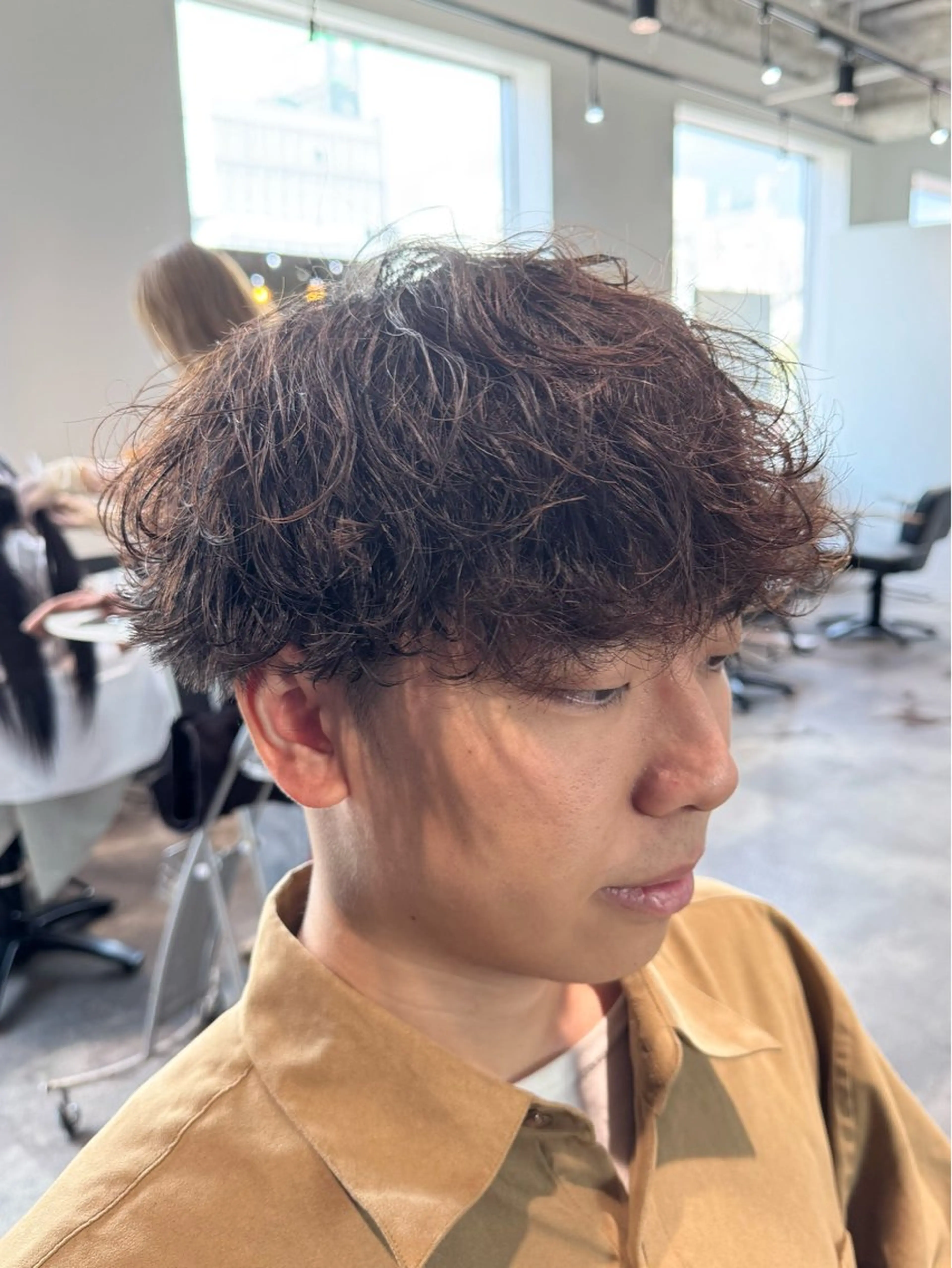 【ミニモ限定】メンズカット＋シャドウパーマ＋眉カットの写真