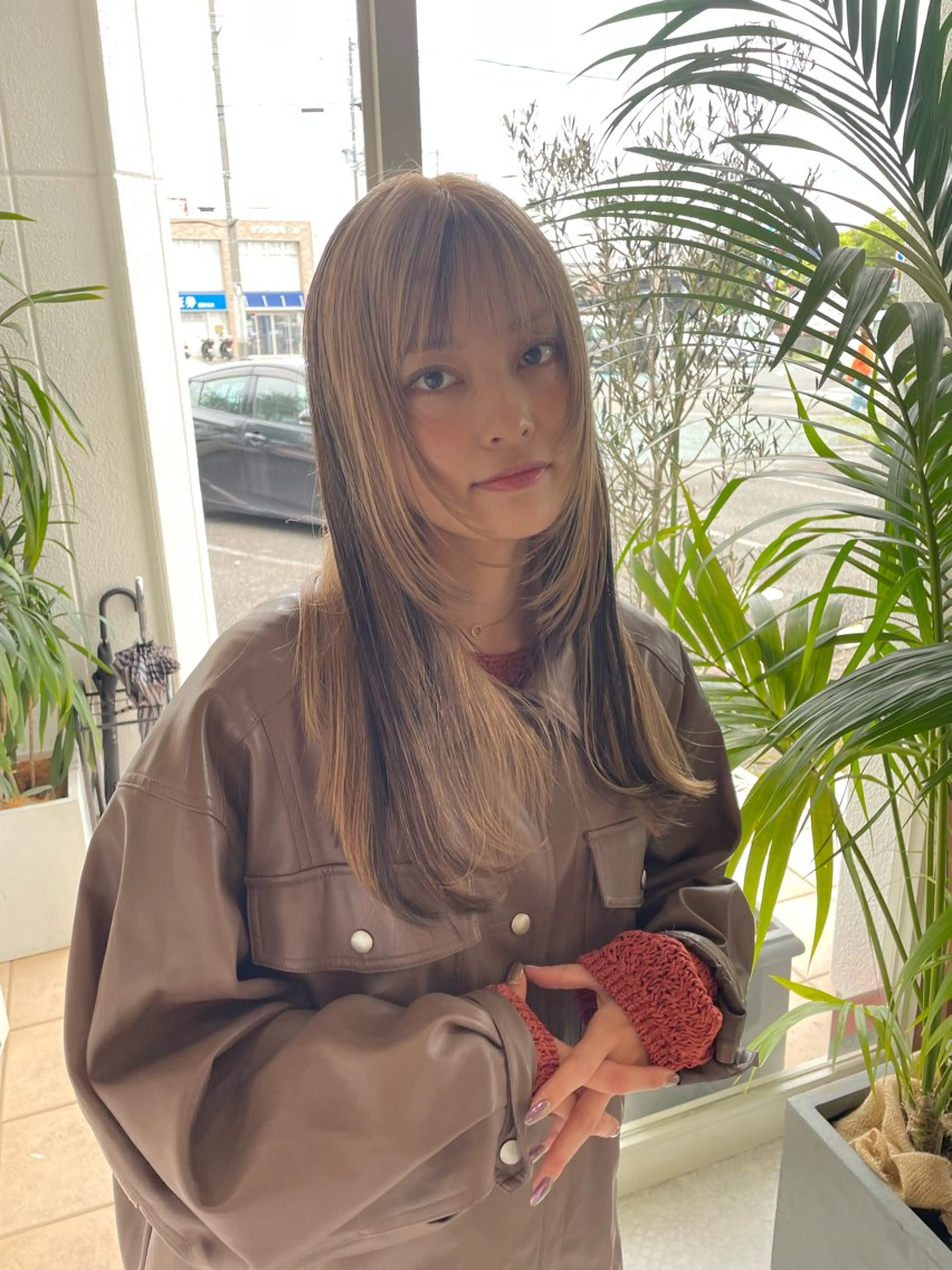 ロング カラー 橋村 碧人のヘアスタイル