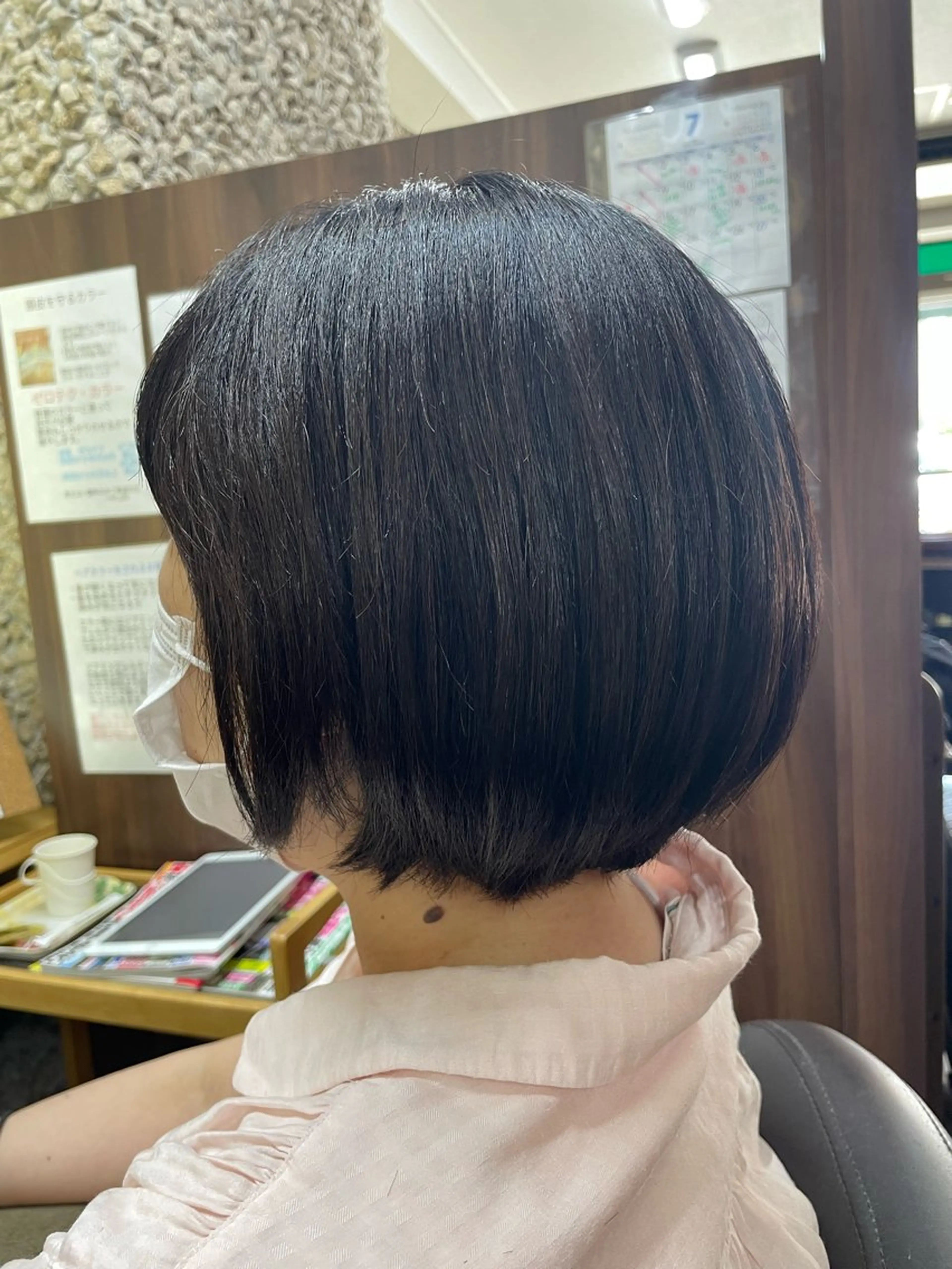 ショート カラー katae sayoriのヘアスタイル