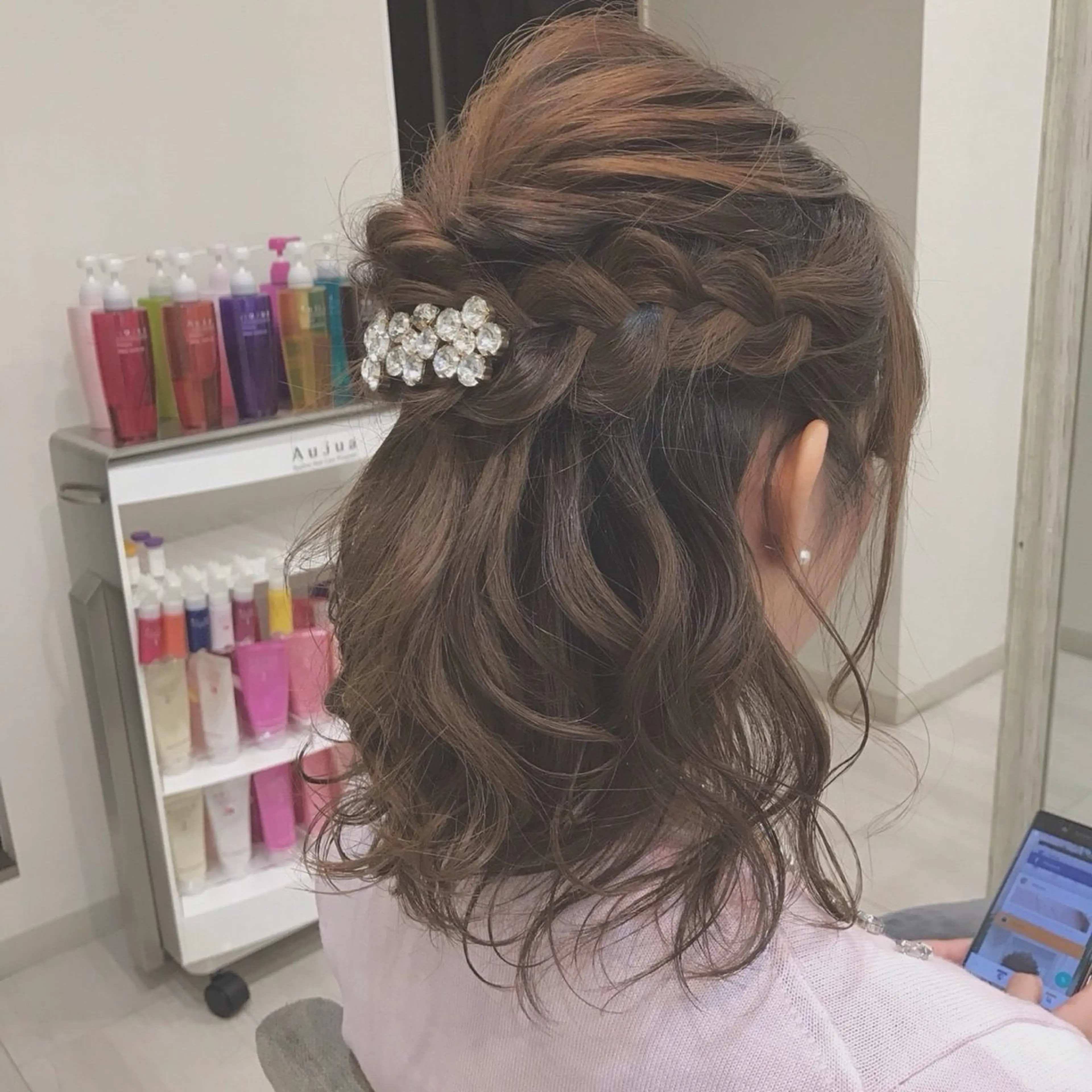 ミディアム 銀座・有楽町 うえむーのヘアスタイル