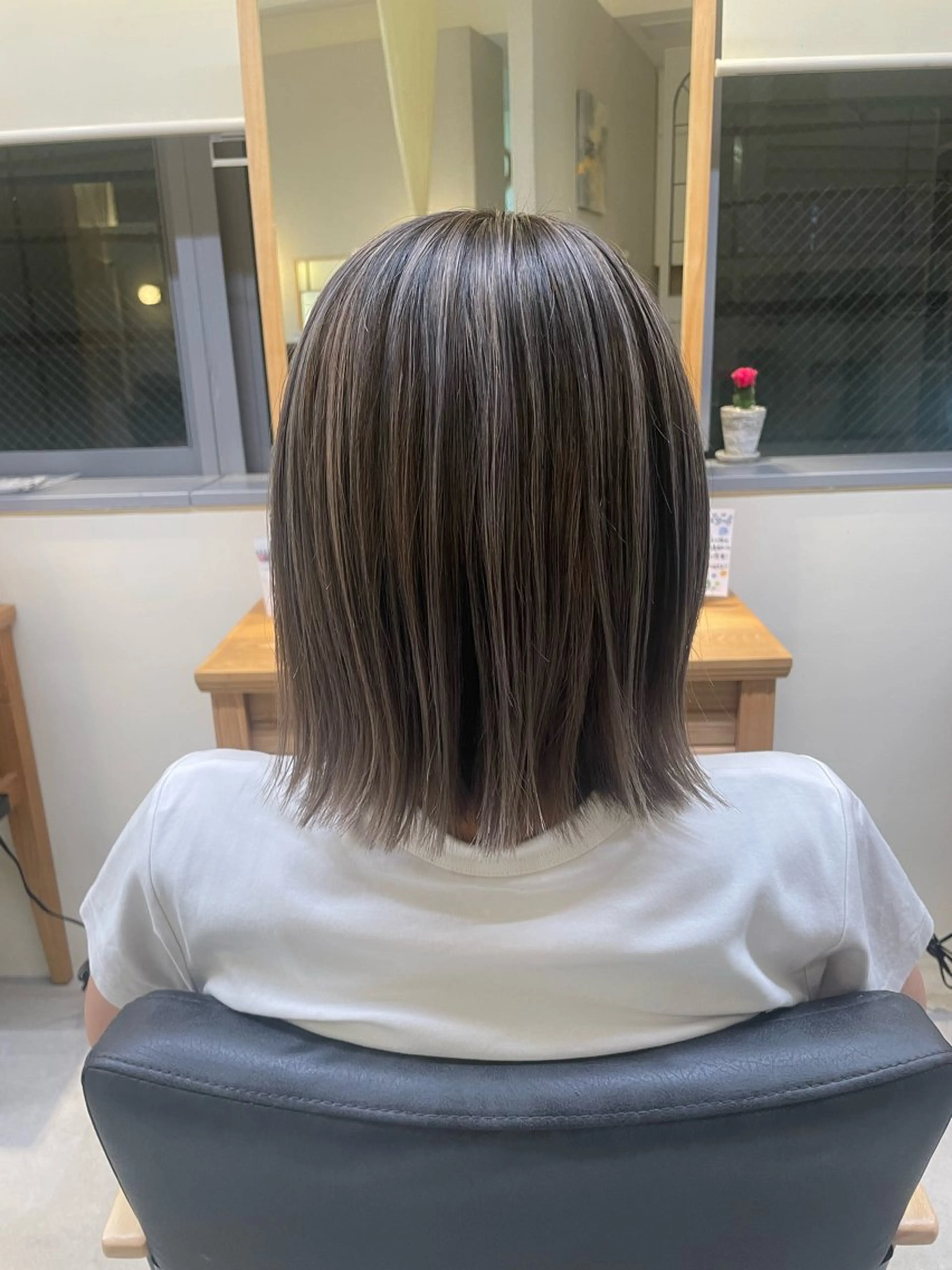 ミディアム カラー HAIR POCKET ritta所属・城下 颯世のヘアスタイル