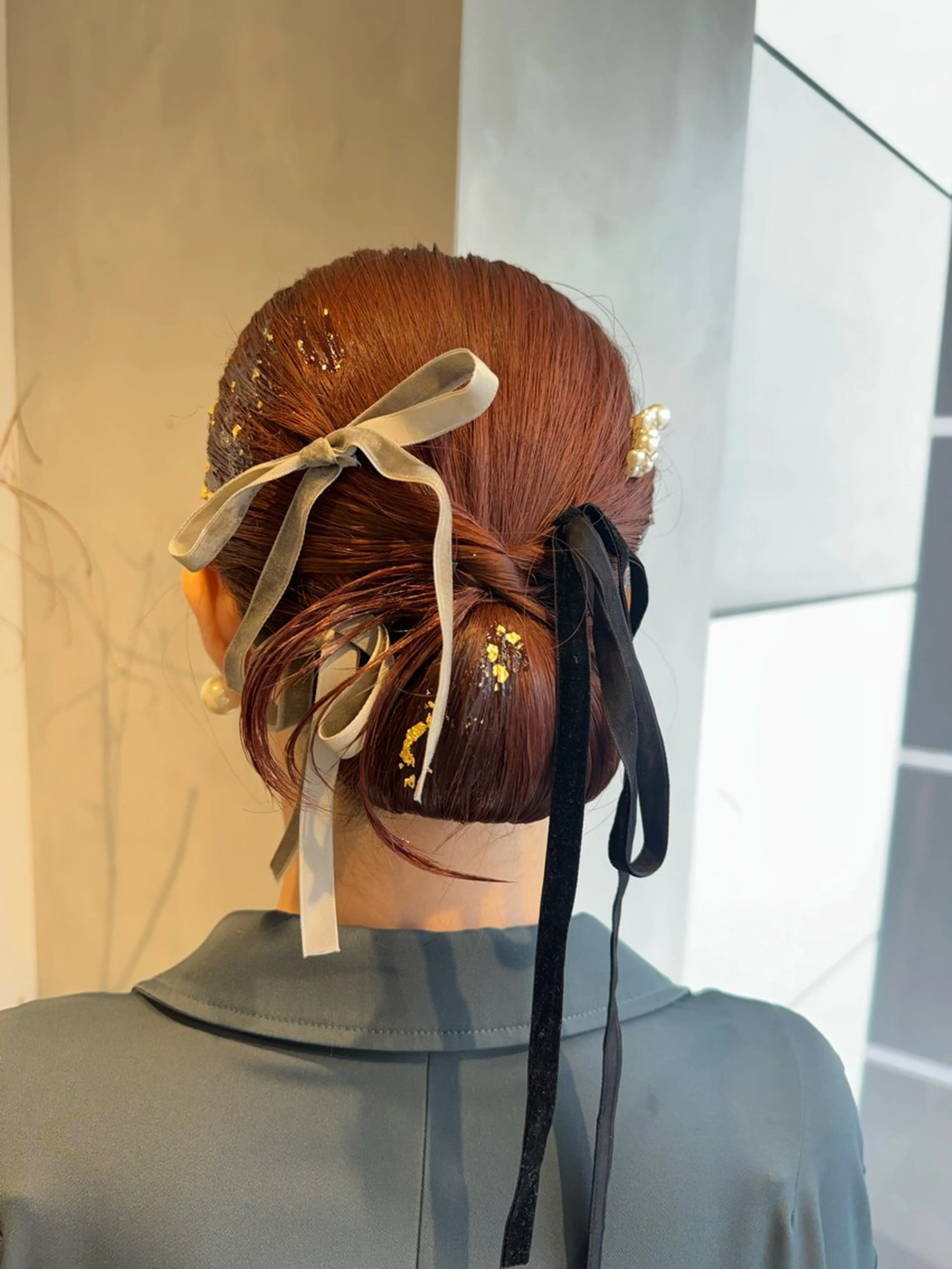 ヘアアレンジ 透明感カラー✨艶髪 制作🌱山根あゆみのヘアスタイル