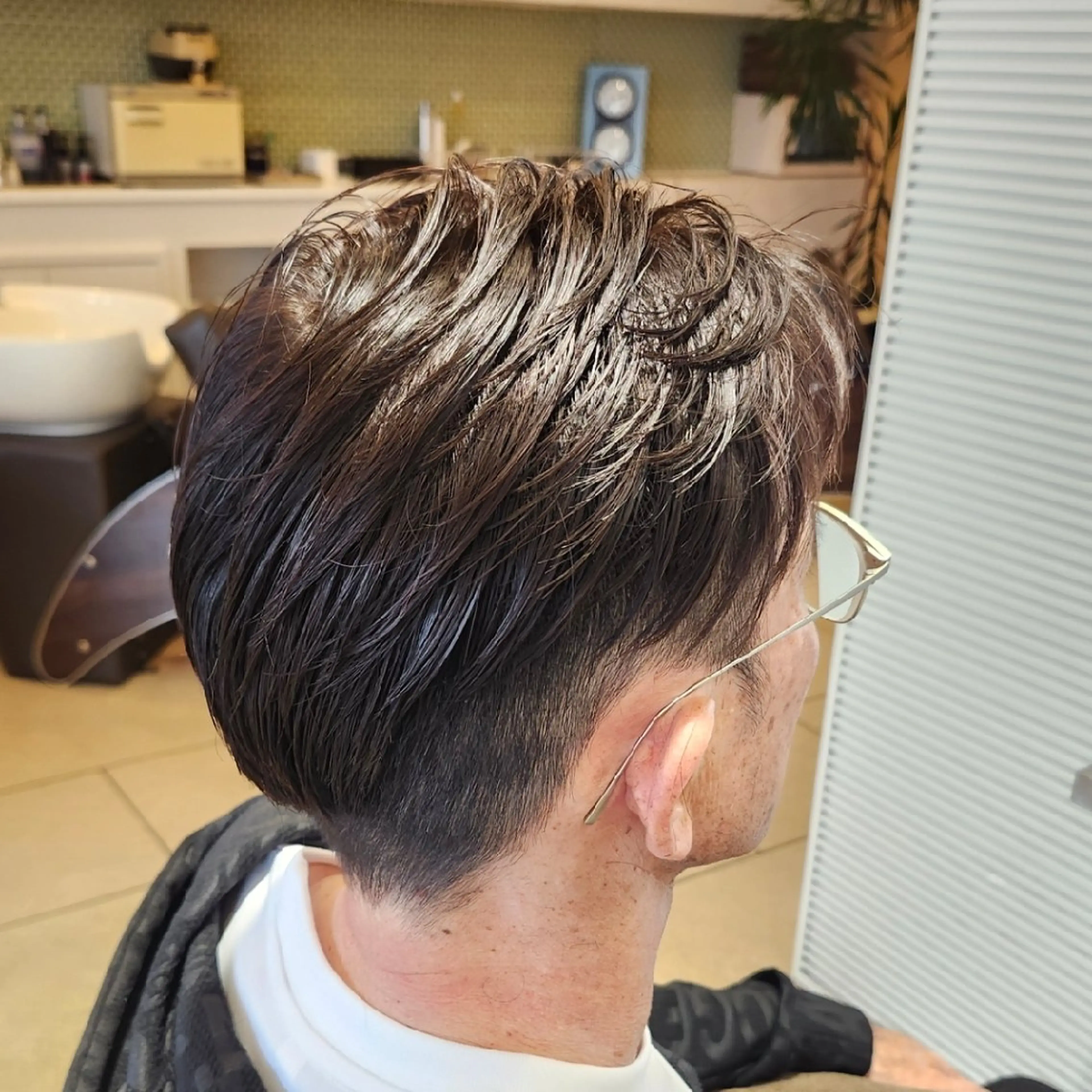 メンズ カラー 暖色カラー/髪質改善 /メンズ🧡莉南のヘアスタイル