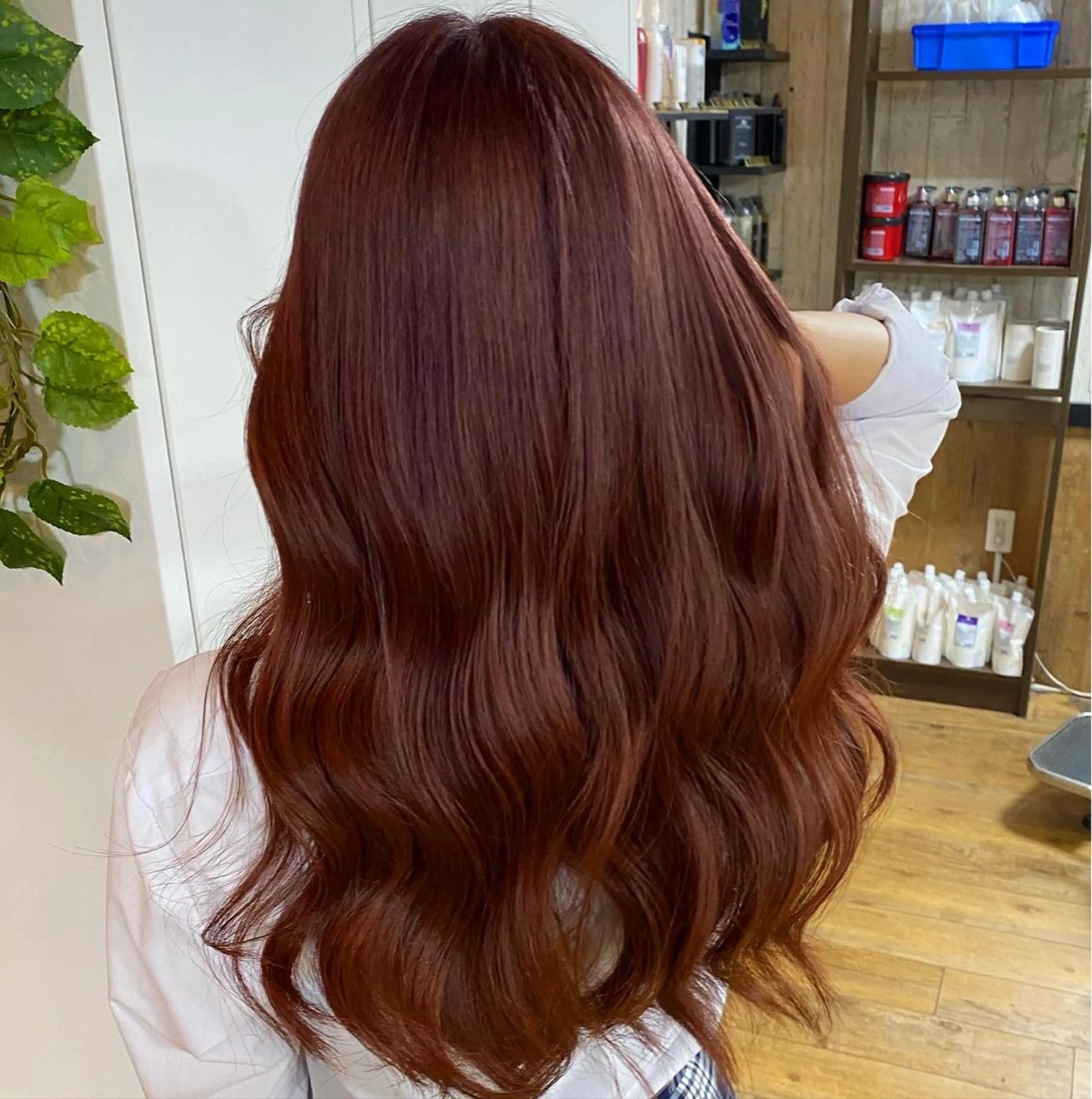 ロング カラー ブリーチ ブラウンカラー ピンクカラー ピンクブラウン 韓国風ヘア エクステ×ハイトーン 🌈KEISUKEのヘアスタイル