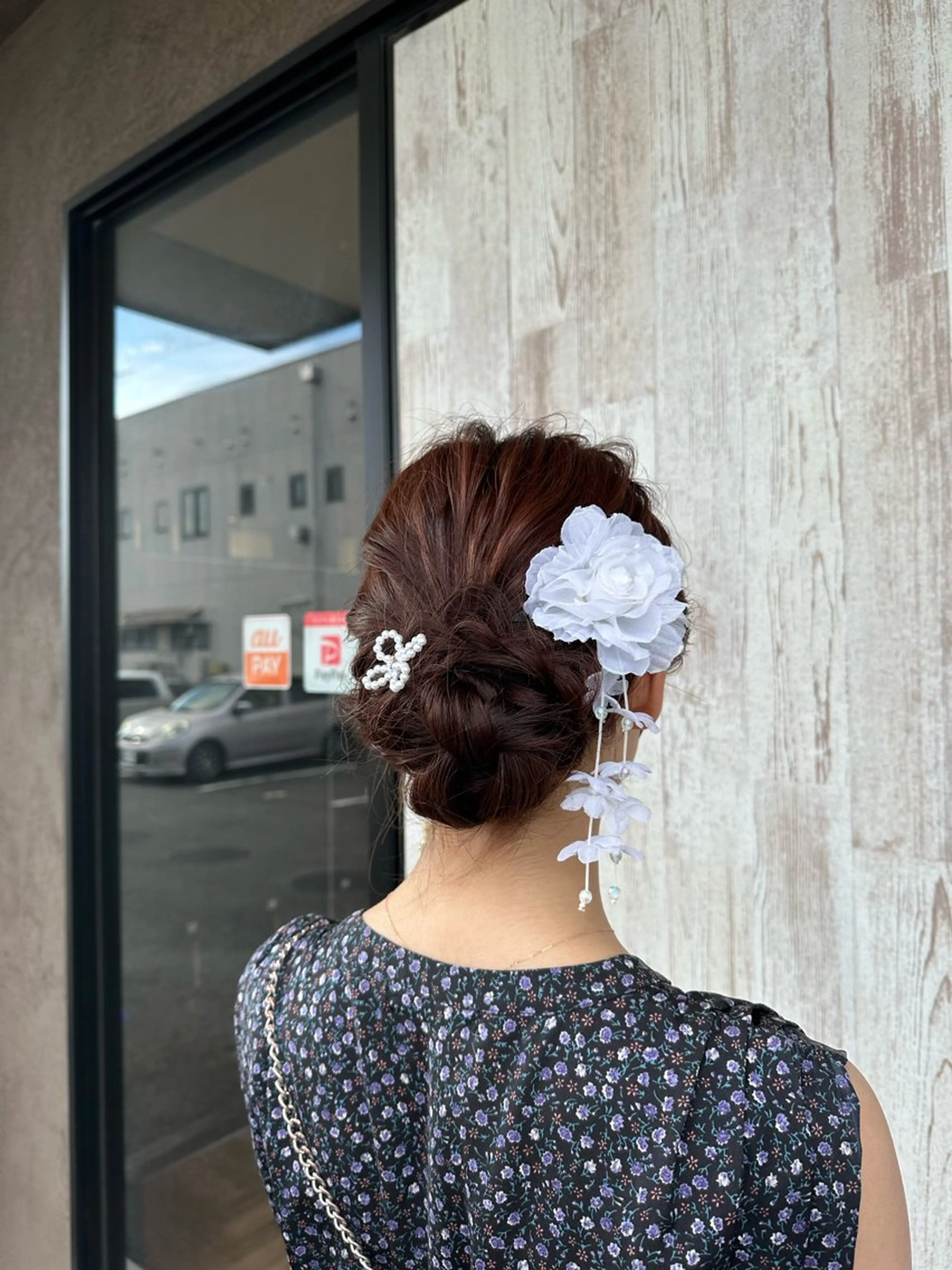 ロング ヘアセット arl 豊田店アシスタントのヘアスタイル