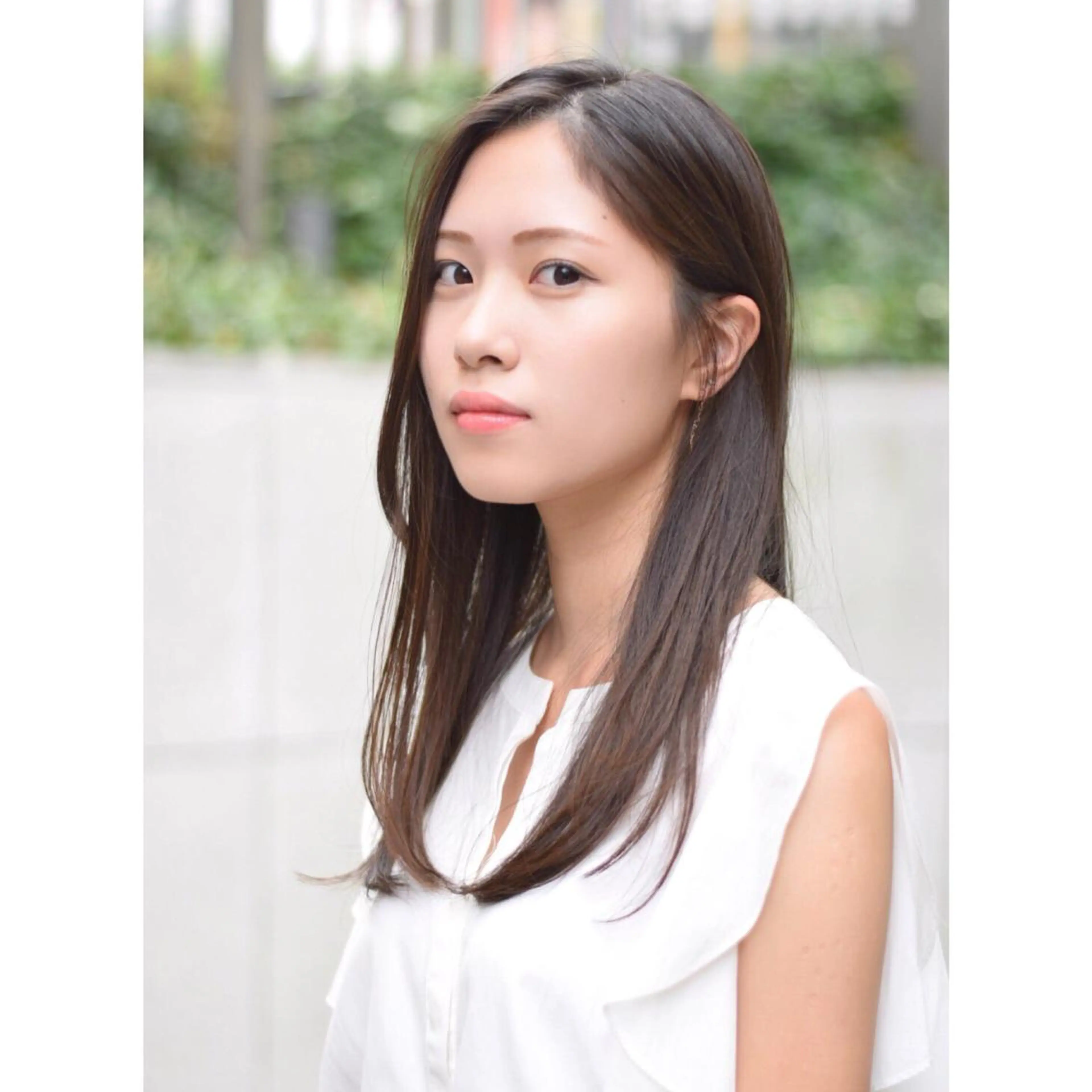 セミロング カラー ショートボブ セミロングパーマ アッシュ アッシュグレー アッシュグレージュ ヘアカラー 寺山 佳貴のヘアスタイル