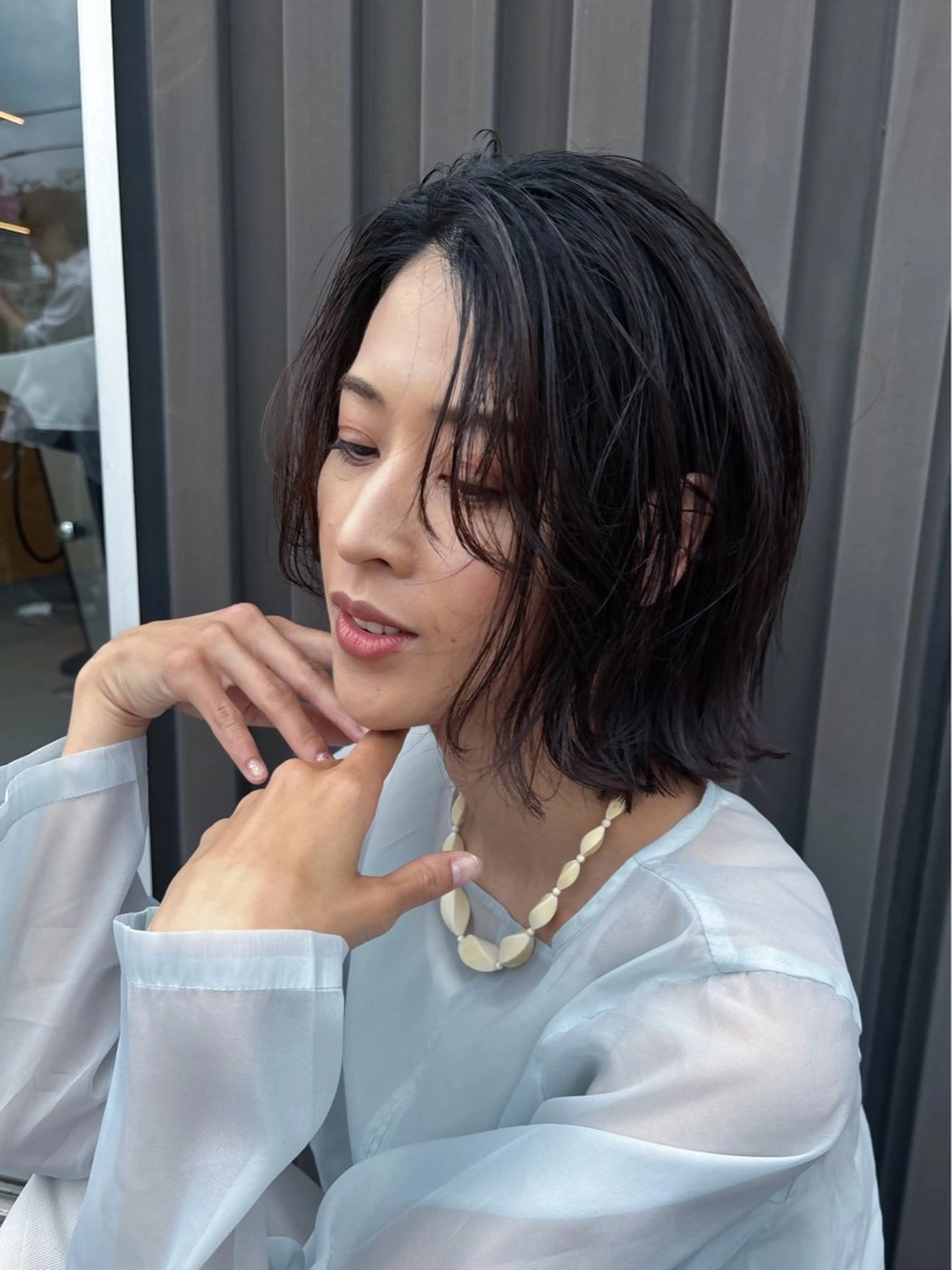 似合わせカット/ 艶カラー/いらみなのヘアスタイル