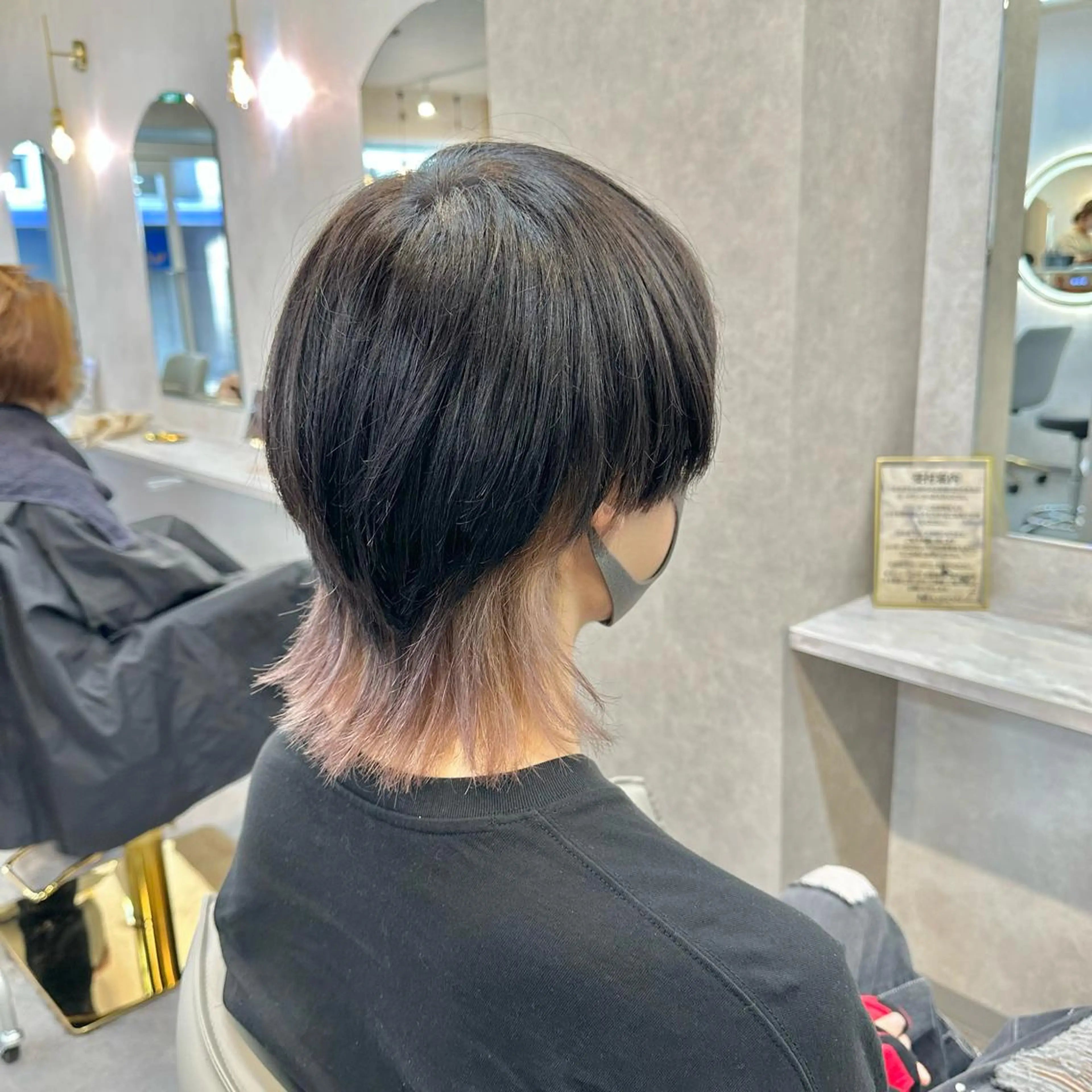 ショート カラー メンズ ヘアカラー トリートメント 菊地　智 【LAZO】千歳船橋のヘアスタイル