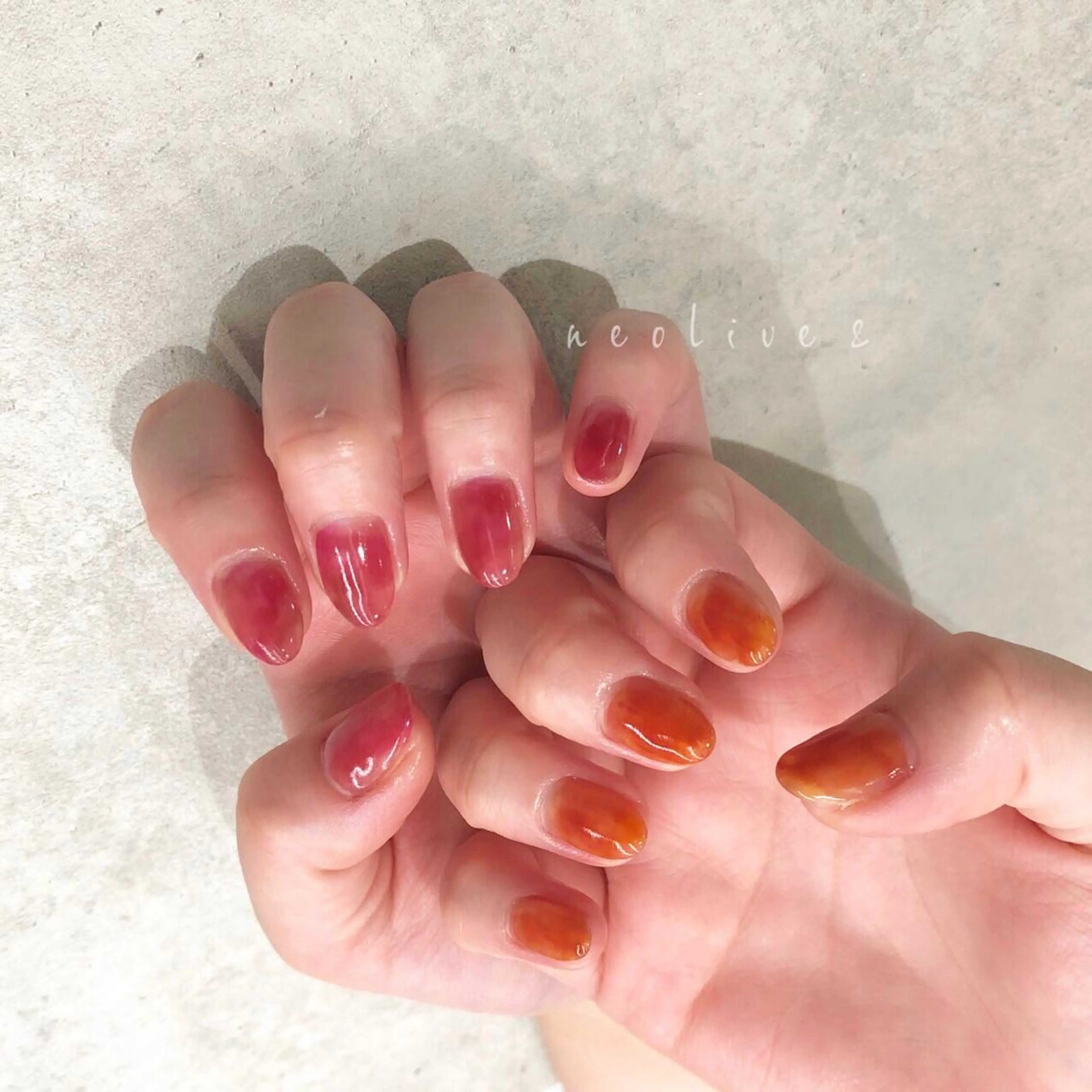 ネイル Yuriko Omi パラジェル/渋谷のネイルデザイン