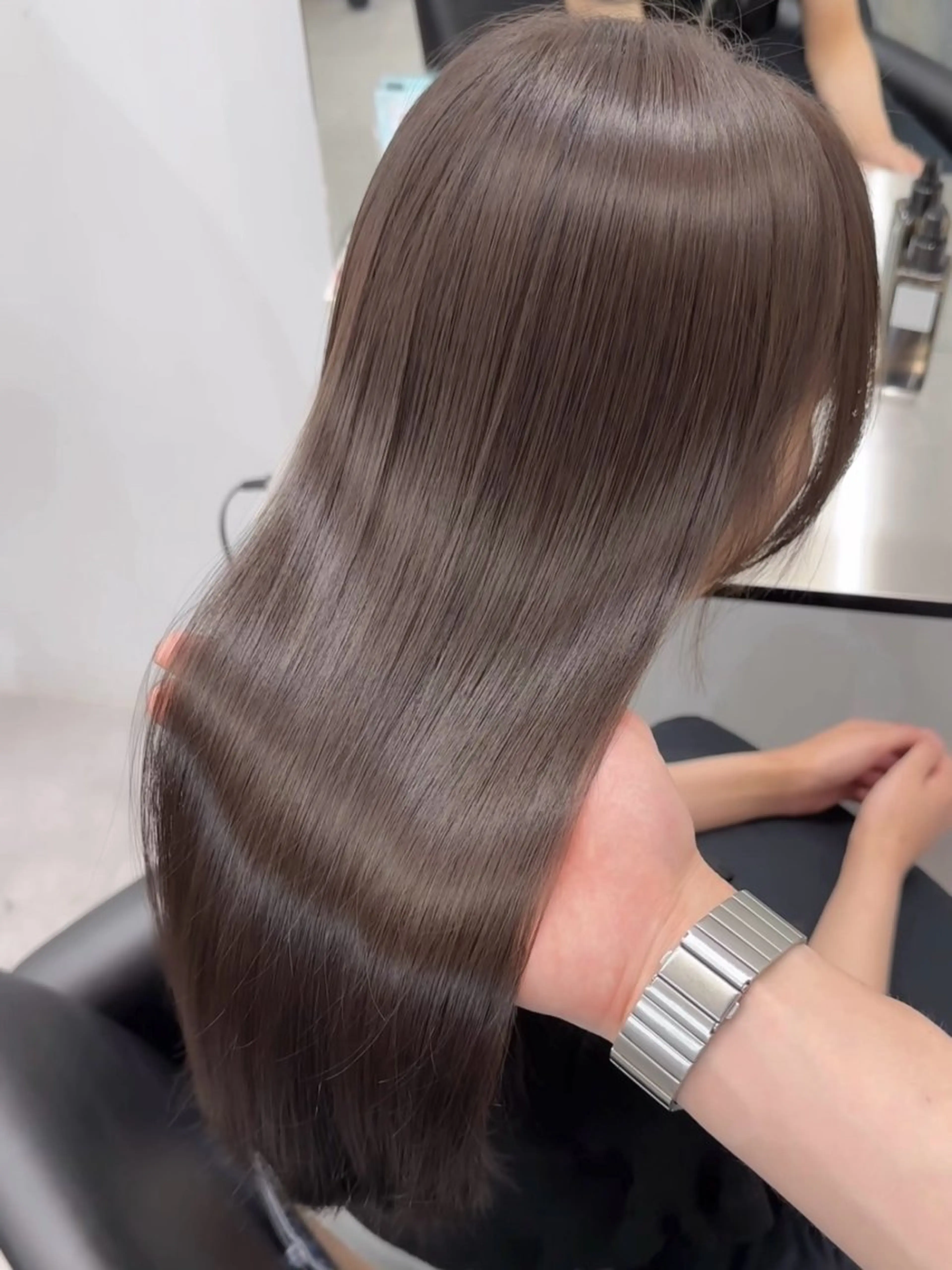 ロング カラー ヘアカラー トリートメント Core Haruのヘアスタイル