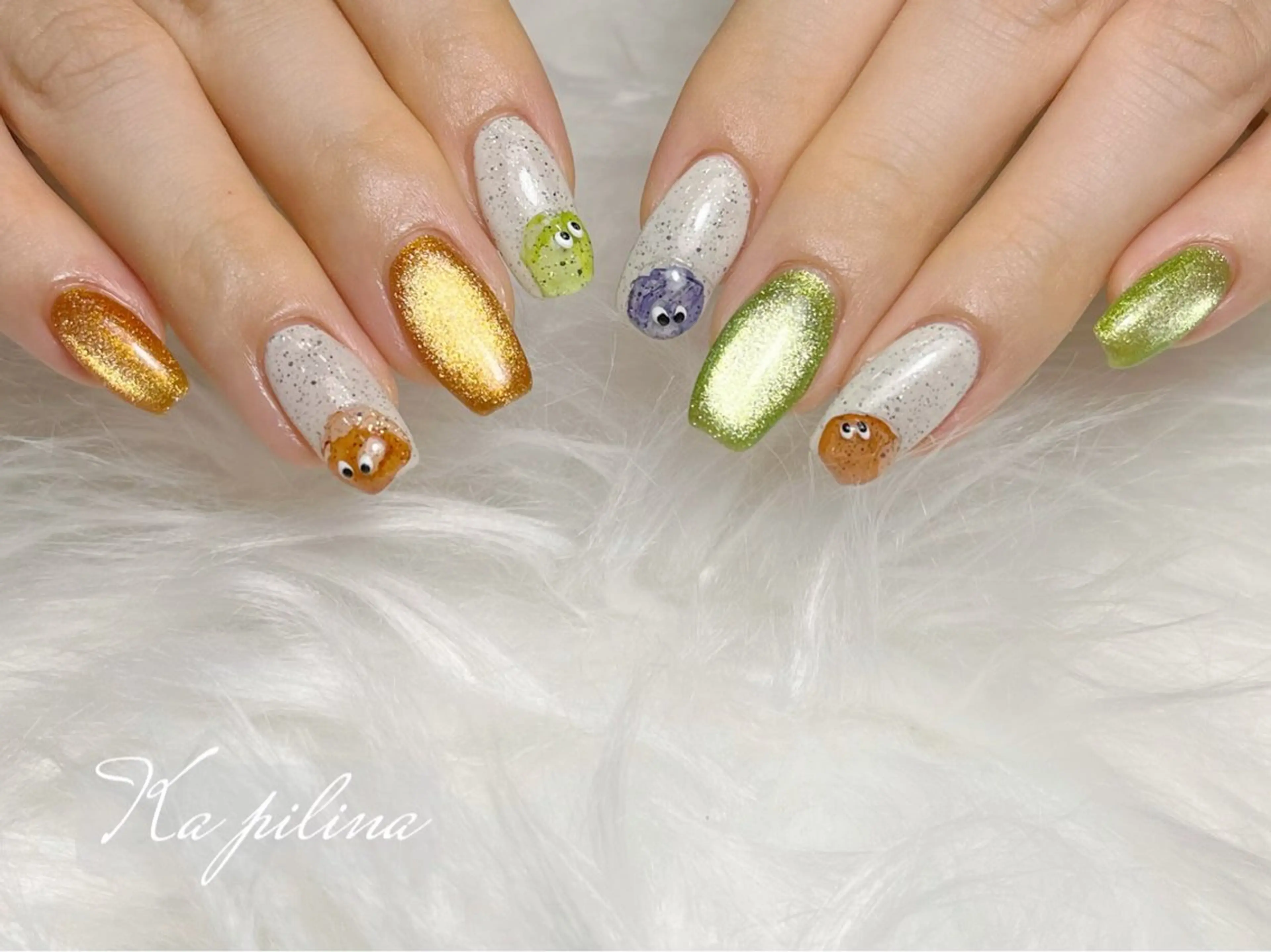 ネイル ぷっくりネイル Ka pilina所属・♡プライベートサロン Ka pilina♡のネイルデザイン