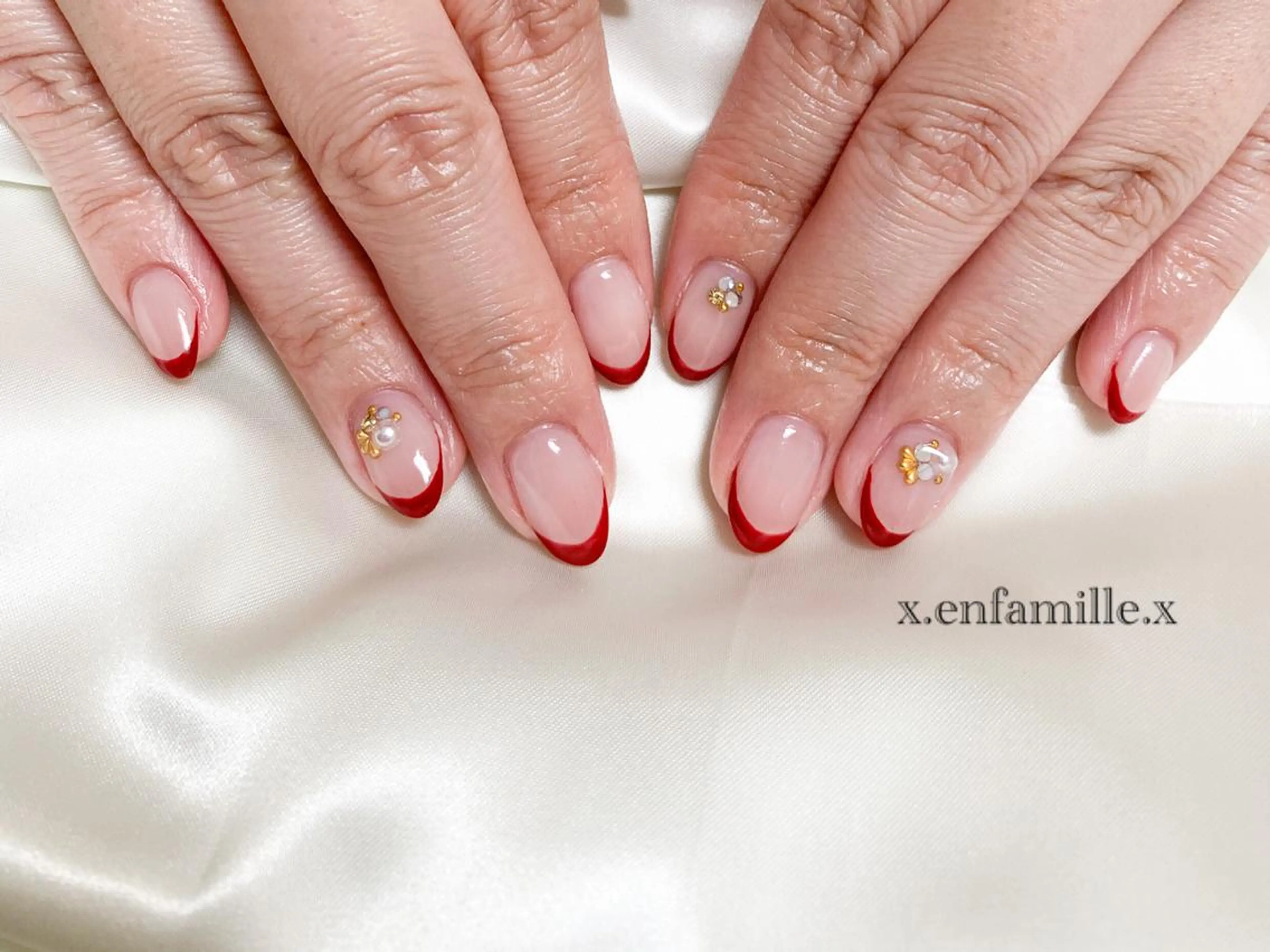 ネイル ハンドネイル nail salon en familleのネイルデザイン