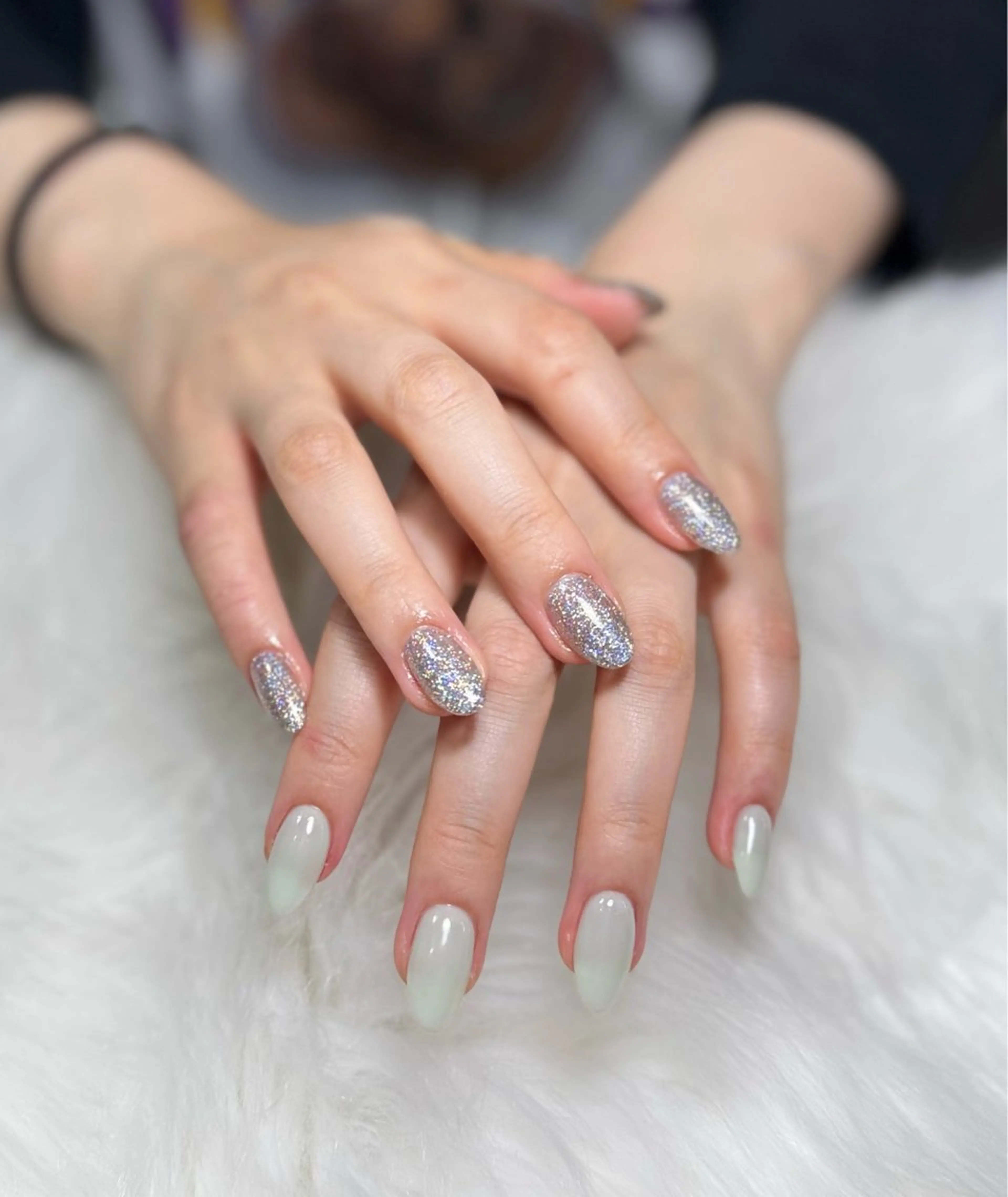 ネイル オーロラネイル チークネイル フットネイル フレンチネイル ジェルネイル Nichi Nailsのネイルデザイン