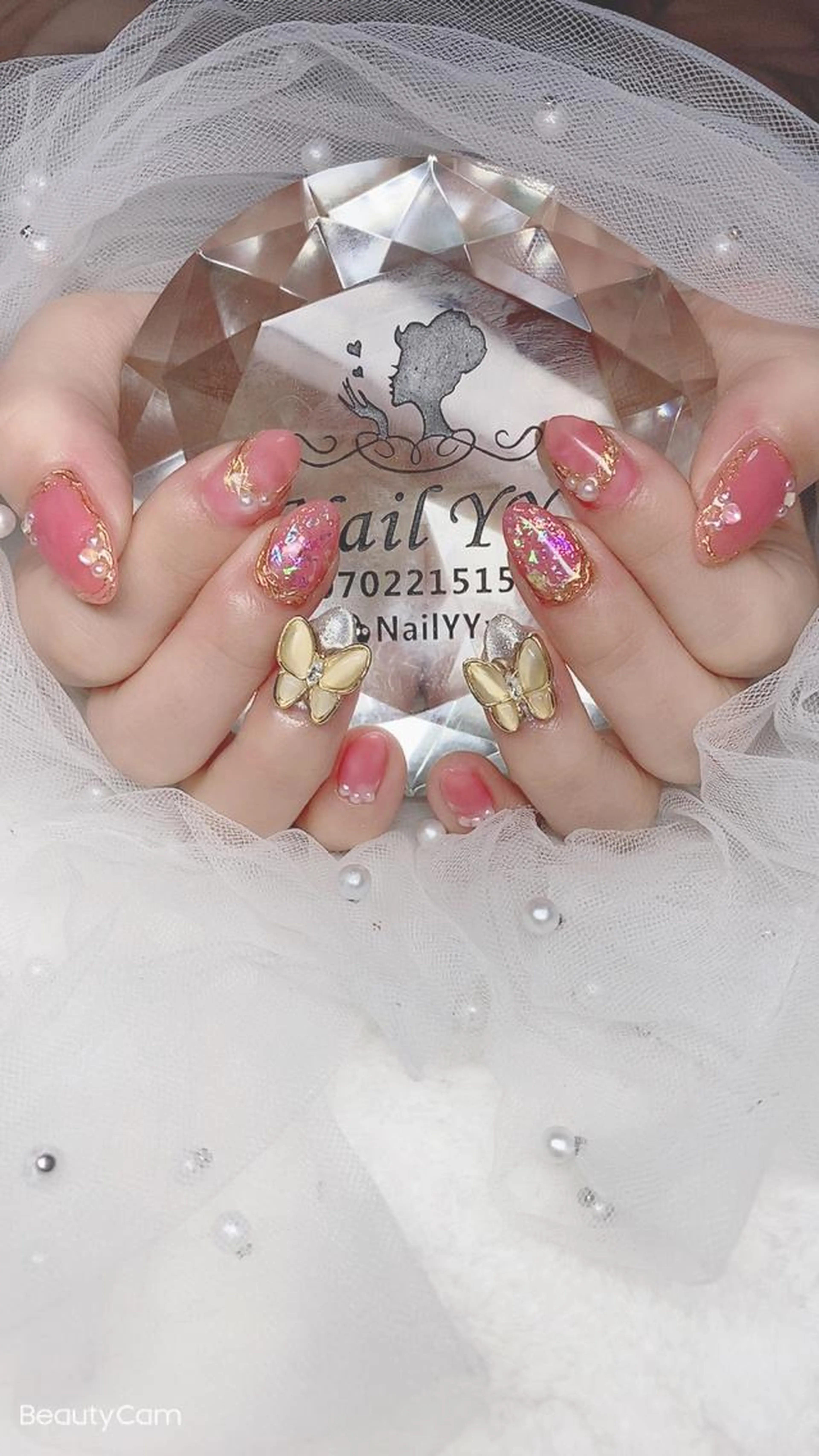 《他店才フ.ケア込》 持ち込みハンド 定額ネイル（ア -ト6本)【800色以上の中からお選びいただけま す#】の写真