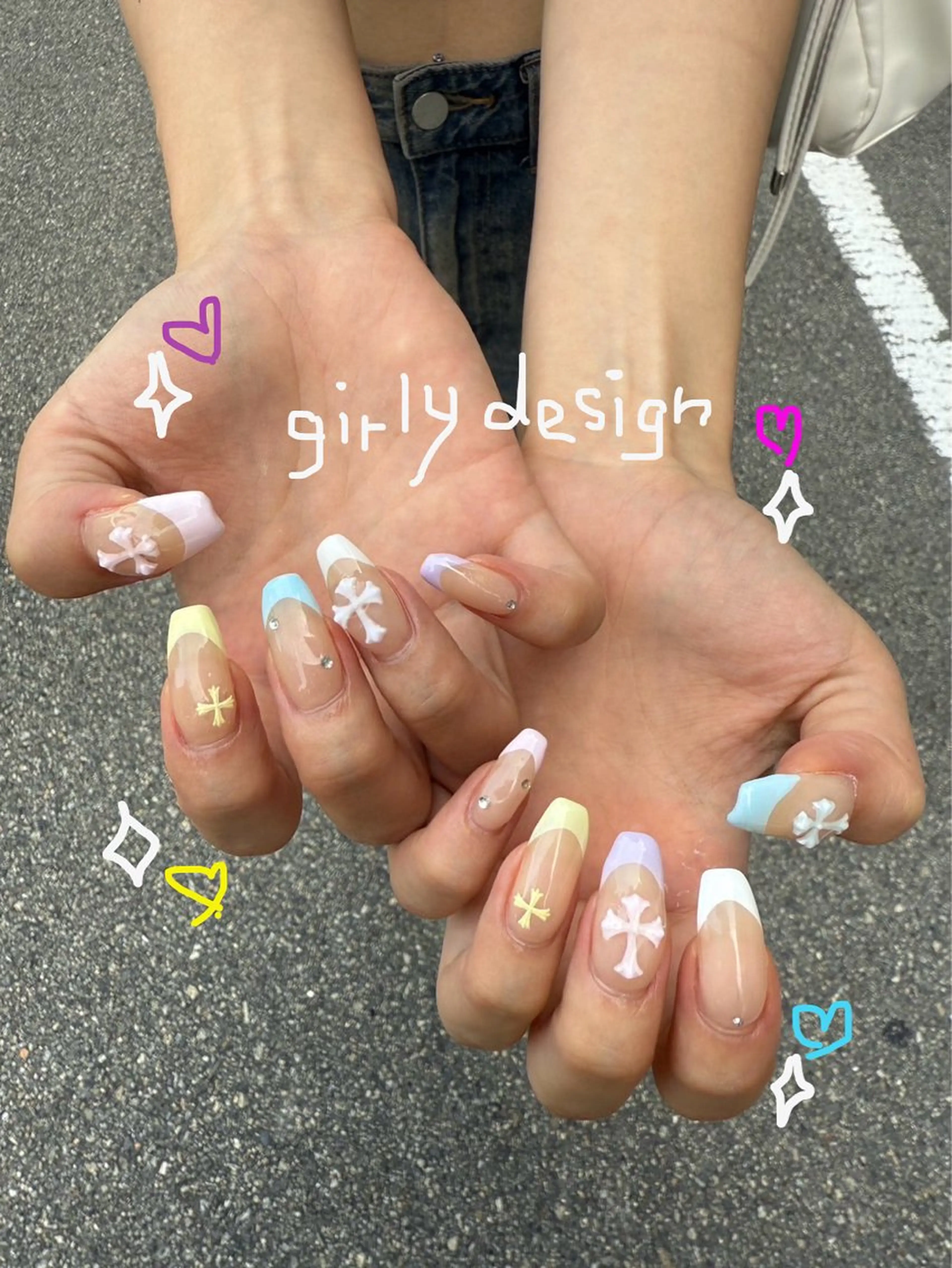 ネイル ハンドネイル ネイルサロン クーのネイルデザイン