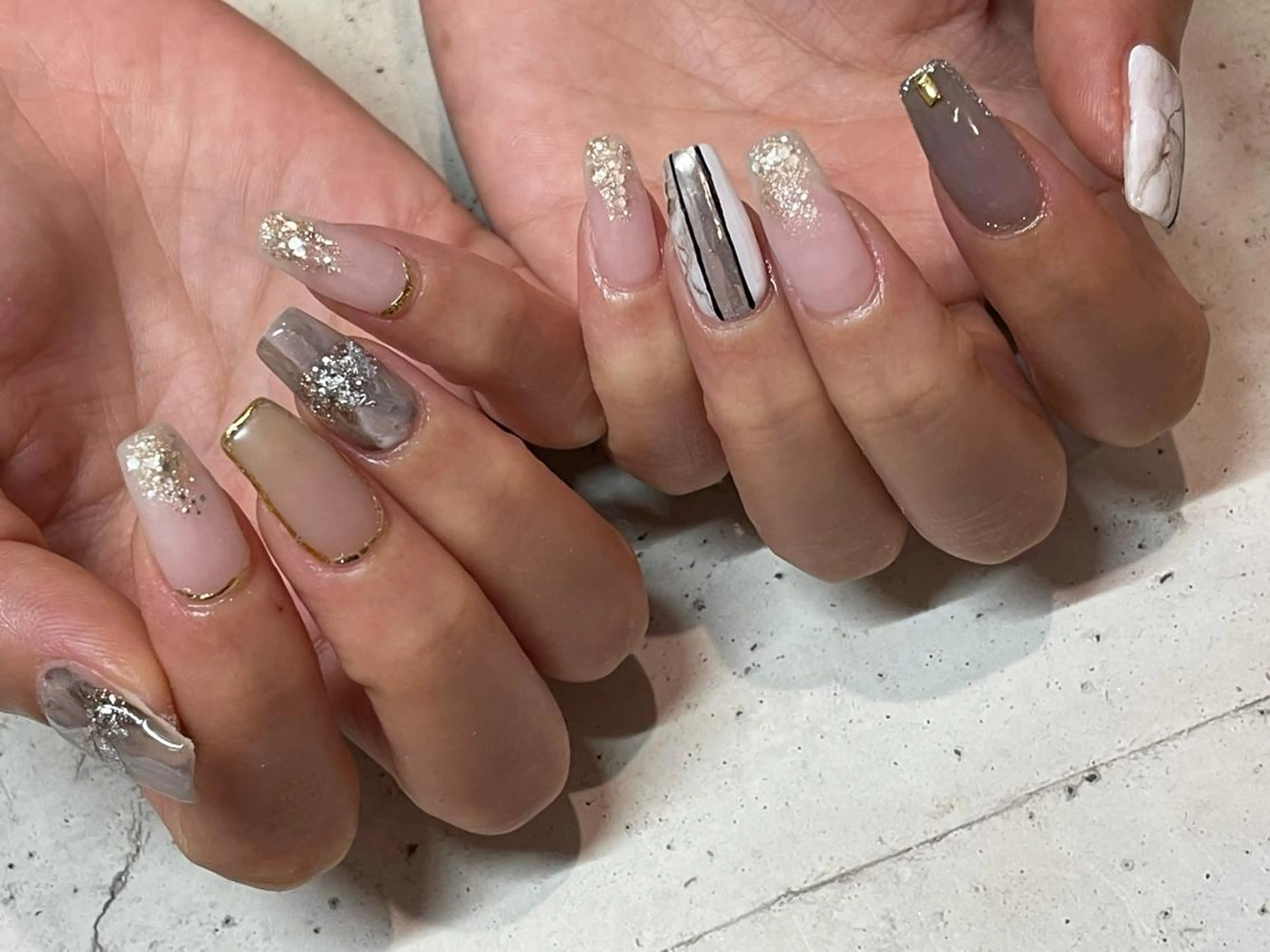 ネイル ハンドネイル nail salon Lumiereのネイルデザイン