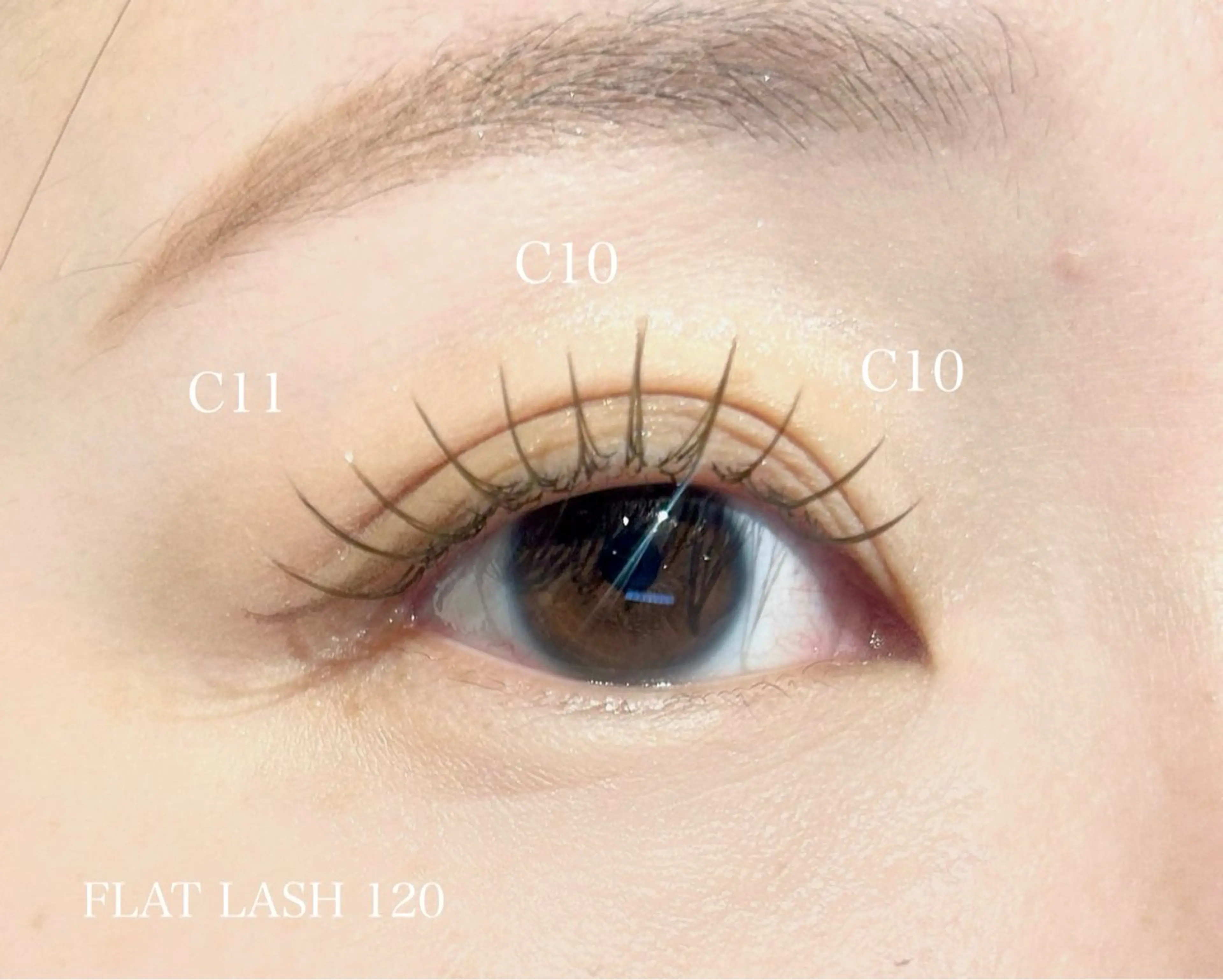 マツエク・マツパ カラーマツエク Lowen kahoのマツエク・マツパデザイン